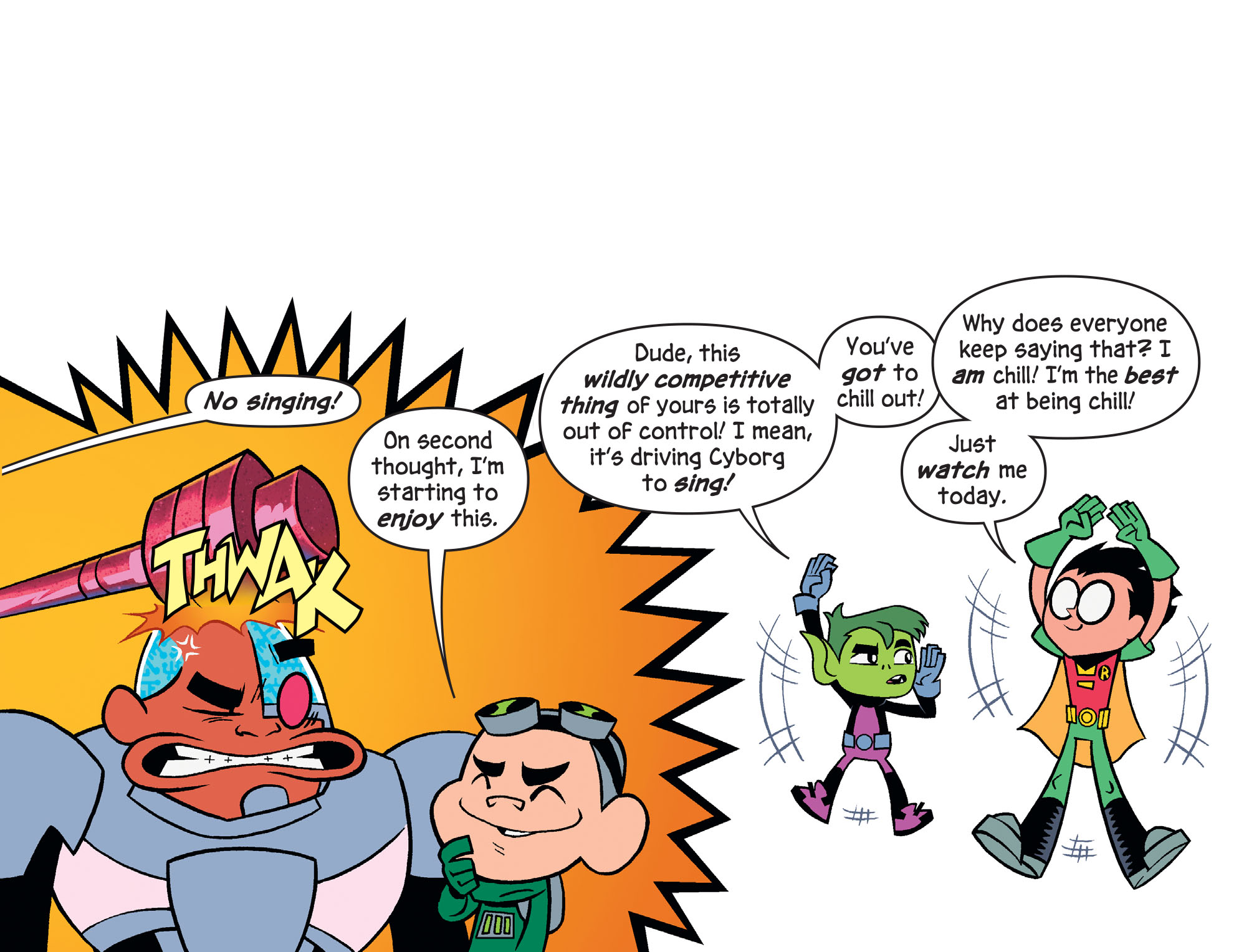 Read online Teen Titans Go! To Camp comic -  Issue #5 - 13