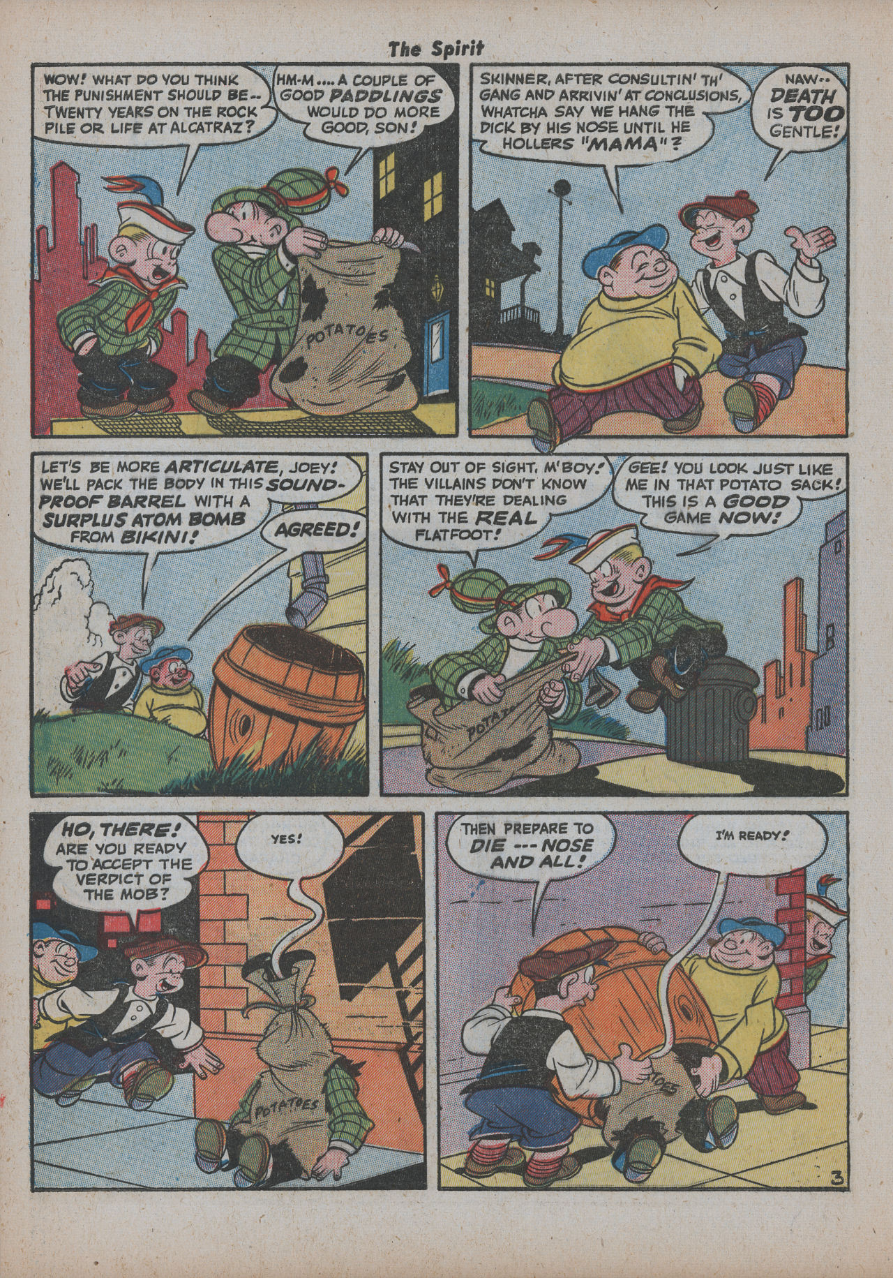 Read online The Spirit (1944) comic -  Issue #22 - 20