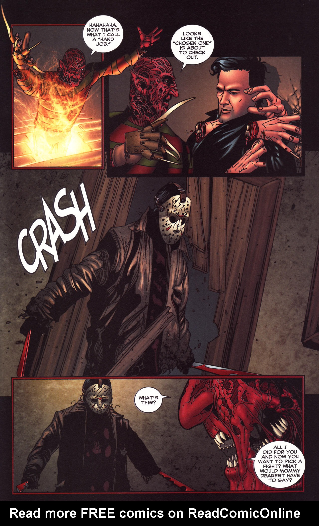 Read online Freddy Vs Jason Vs Ash comic -  Issue #4 - 22