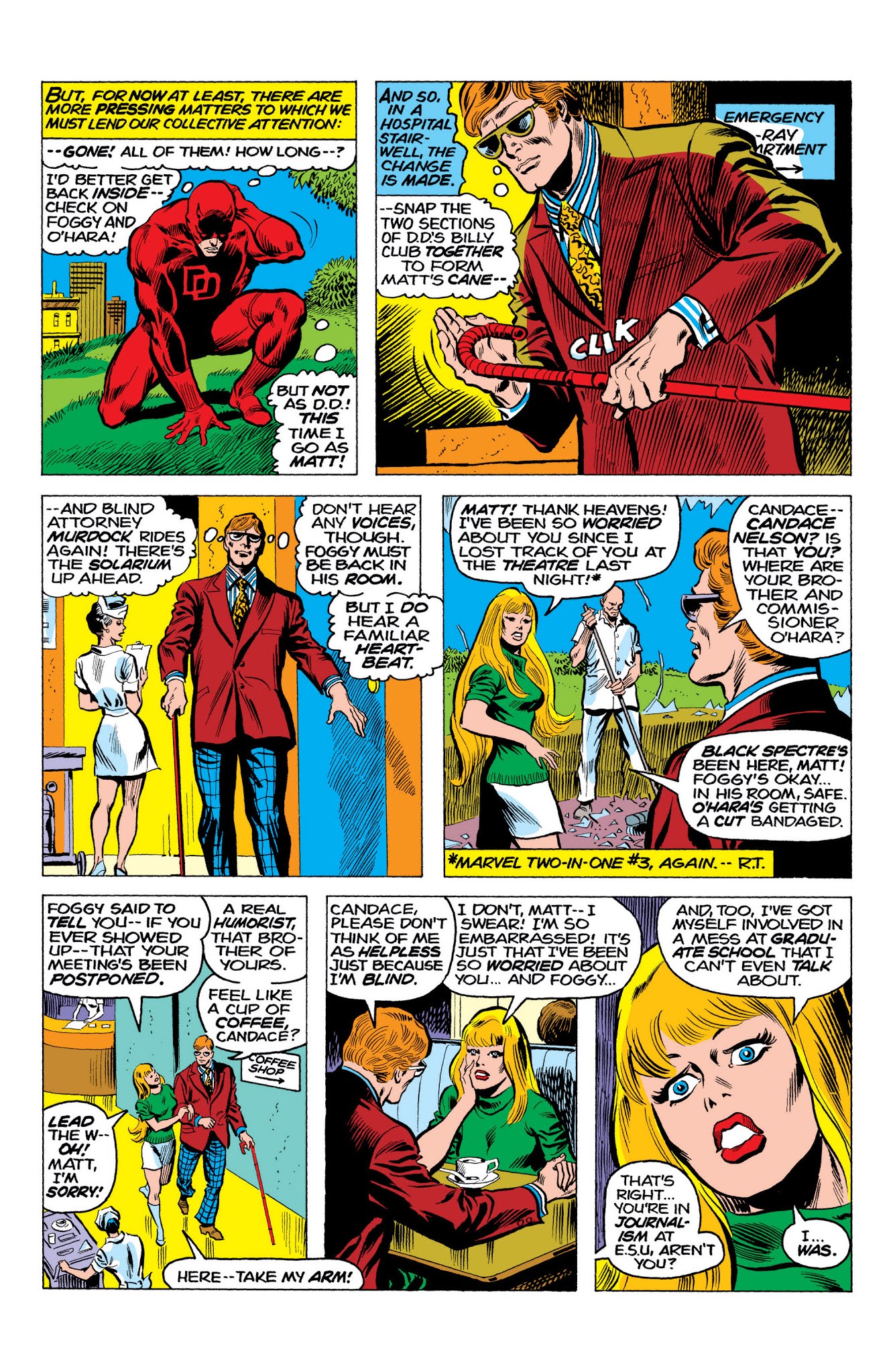 Read online Marvel Masterworks: Daredevil comic -  Issue # TPB 11 (Part 2) - 1