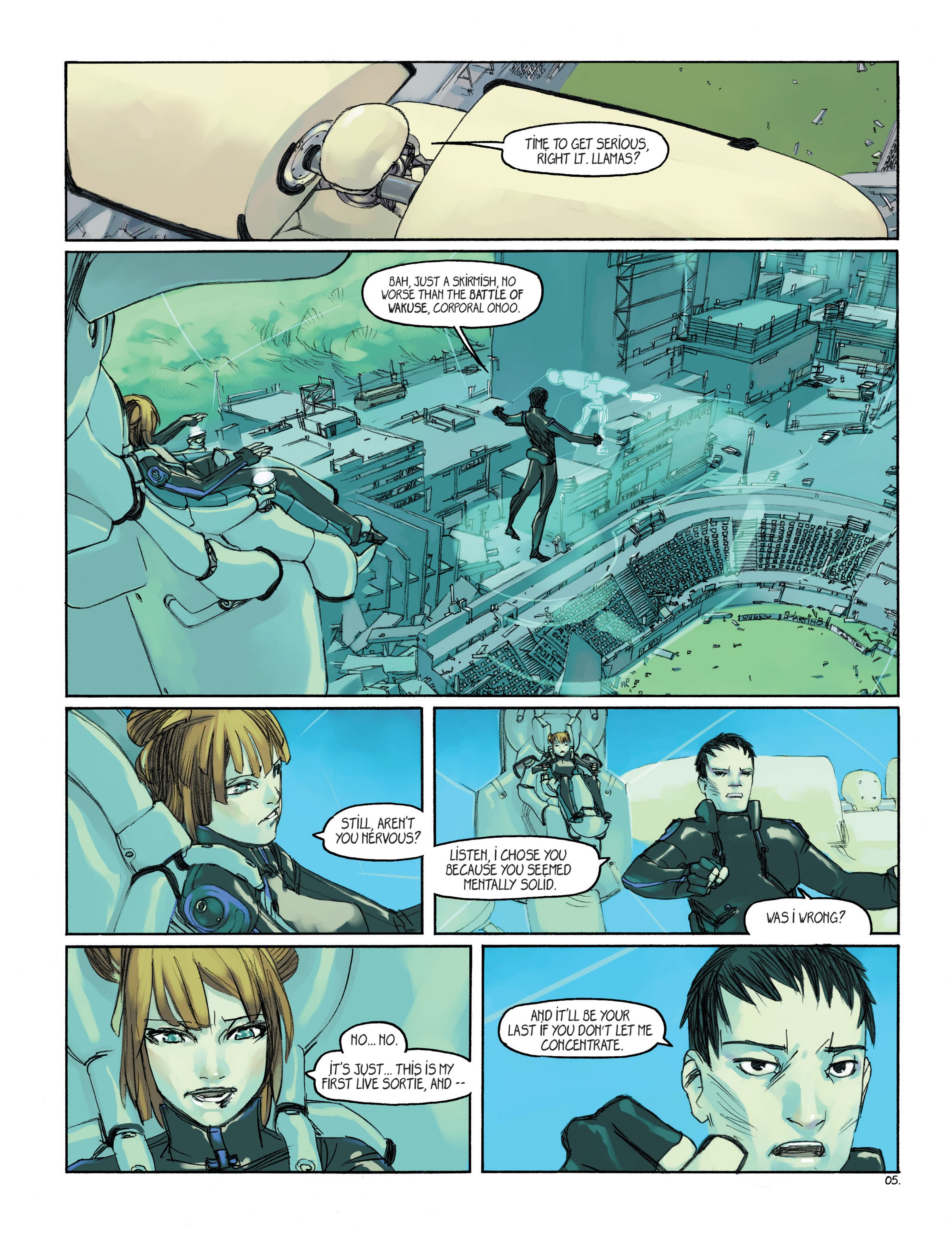 Read online Meka comic -  Issue #1 - 7