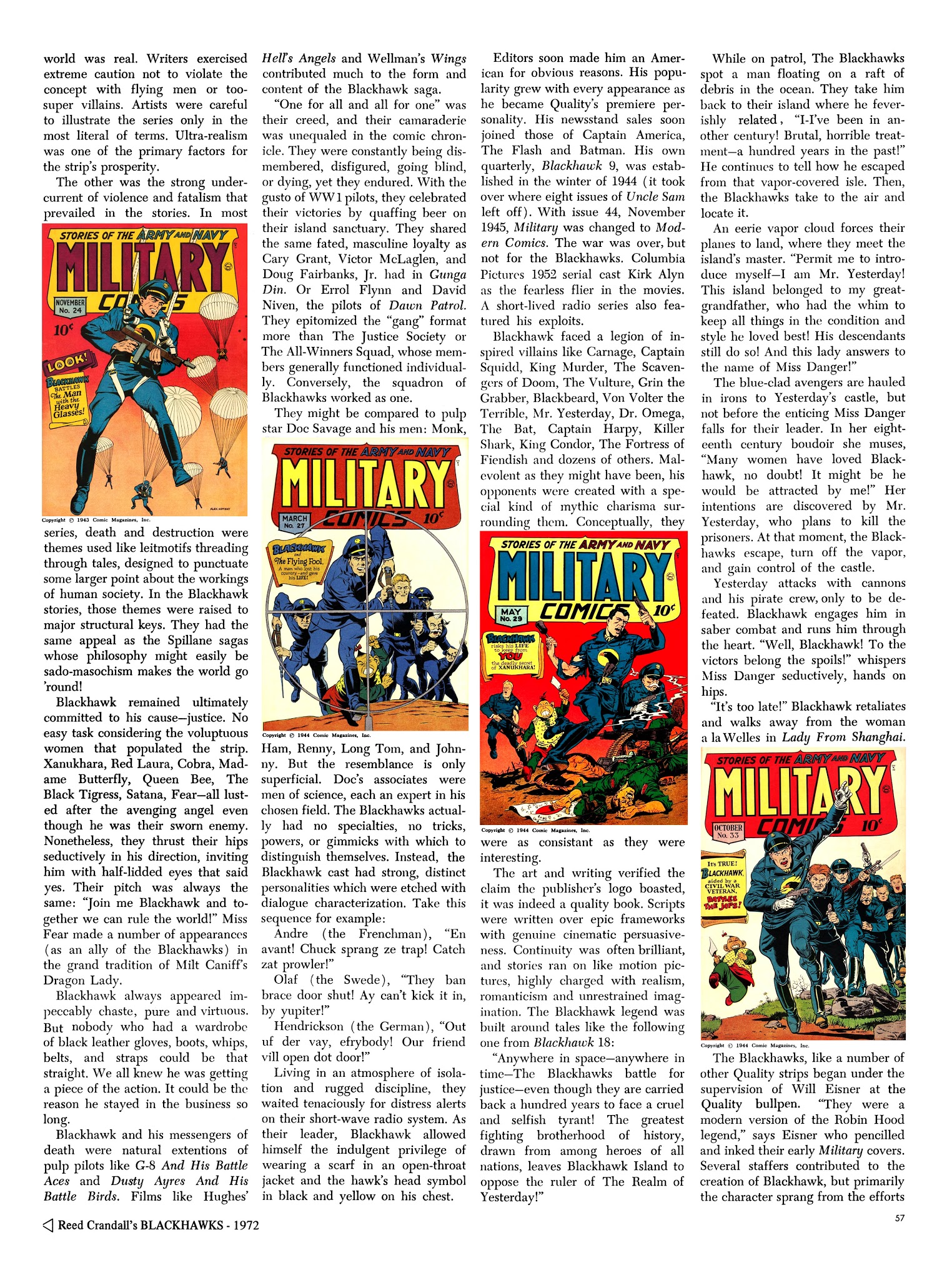 Read online The Steranko History of Comics comic -  Issue # TPB 2 - 56