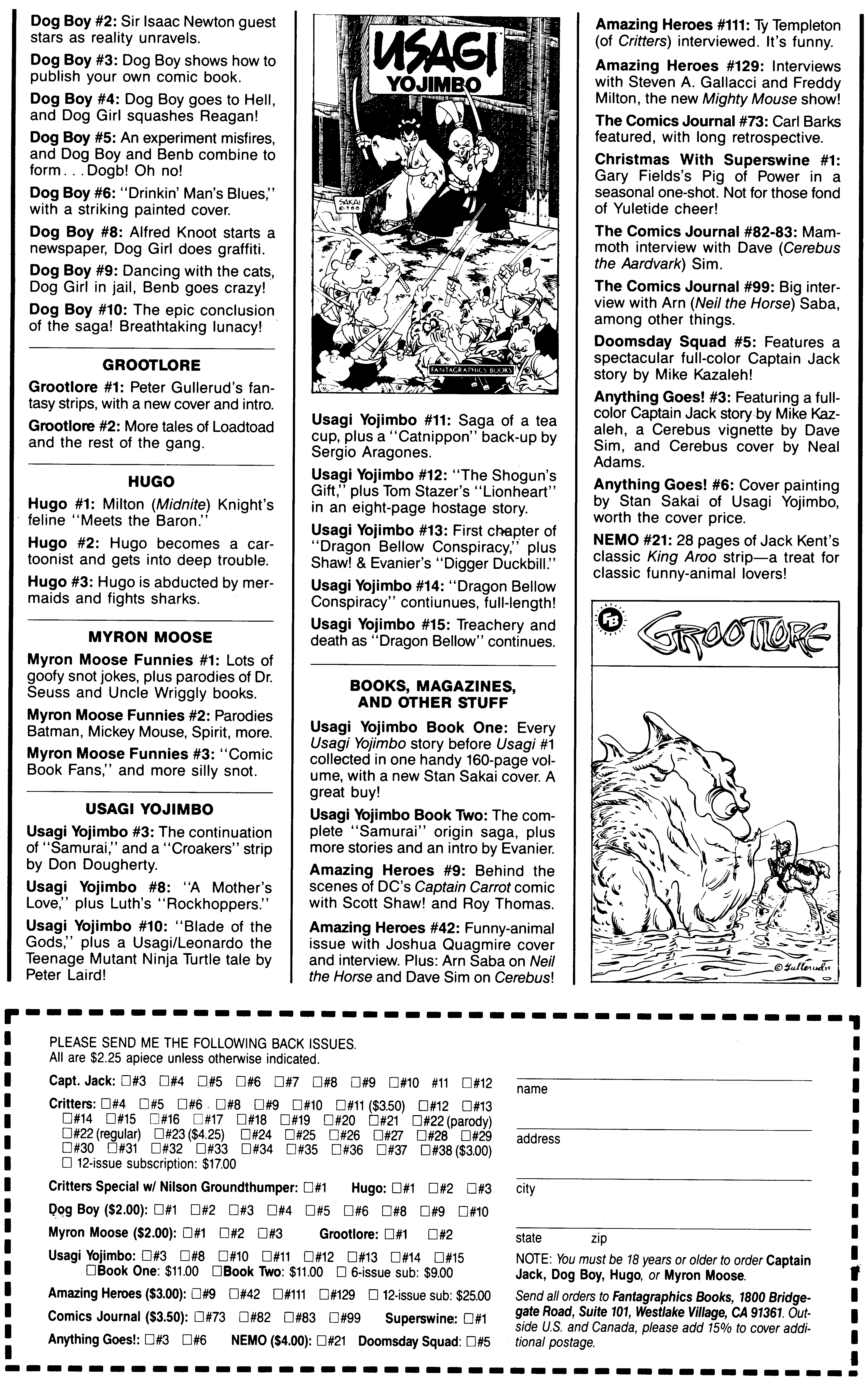 Read online Critters comic -  Issue #39 - 27