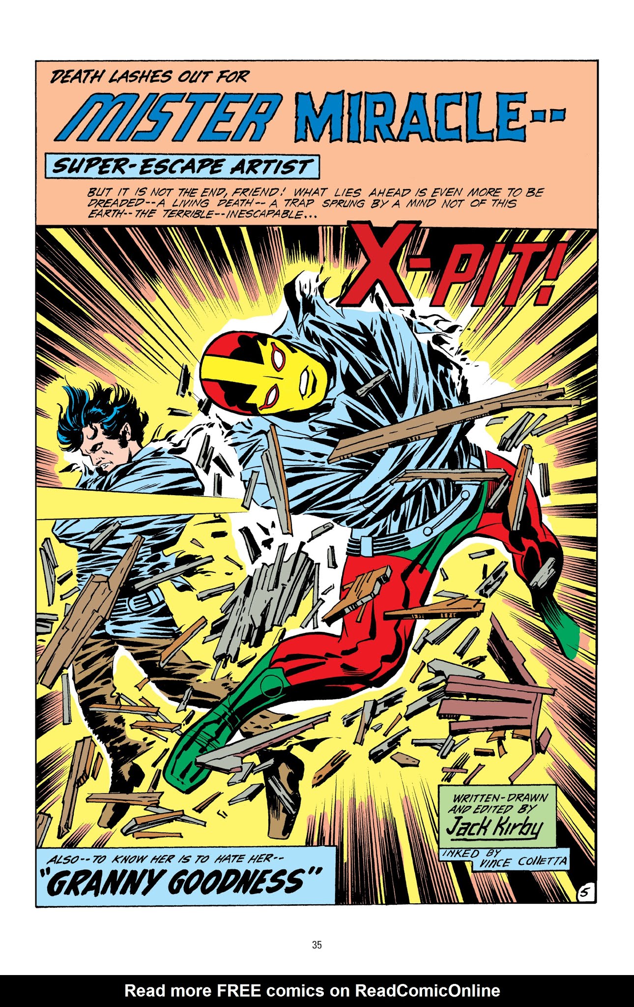 Read online Mister Miracle (1971) comic -  Issue # _TPB (Part 1) - 35