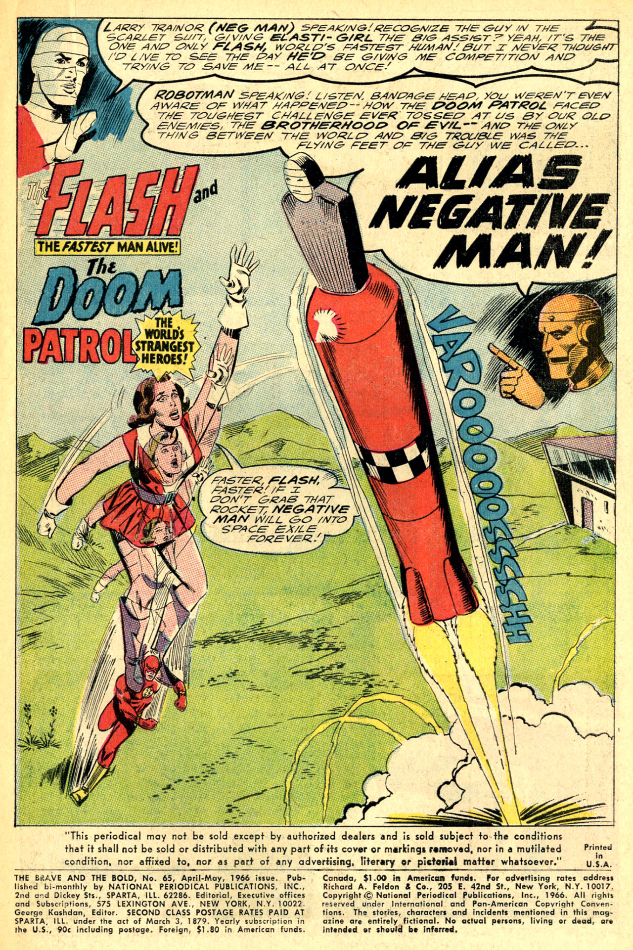 Read online The Brave and the Bold (1955) comic -  Issue #65 - 3