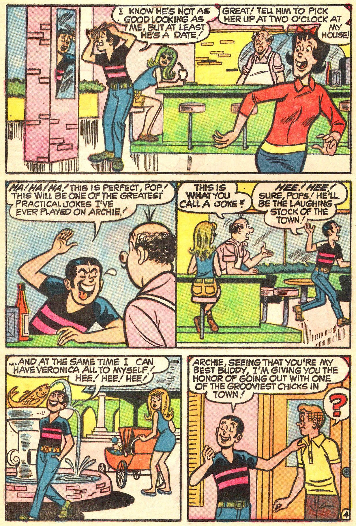 Read online Archie's TV Laugh-Out comic -  Issue #21 - 16