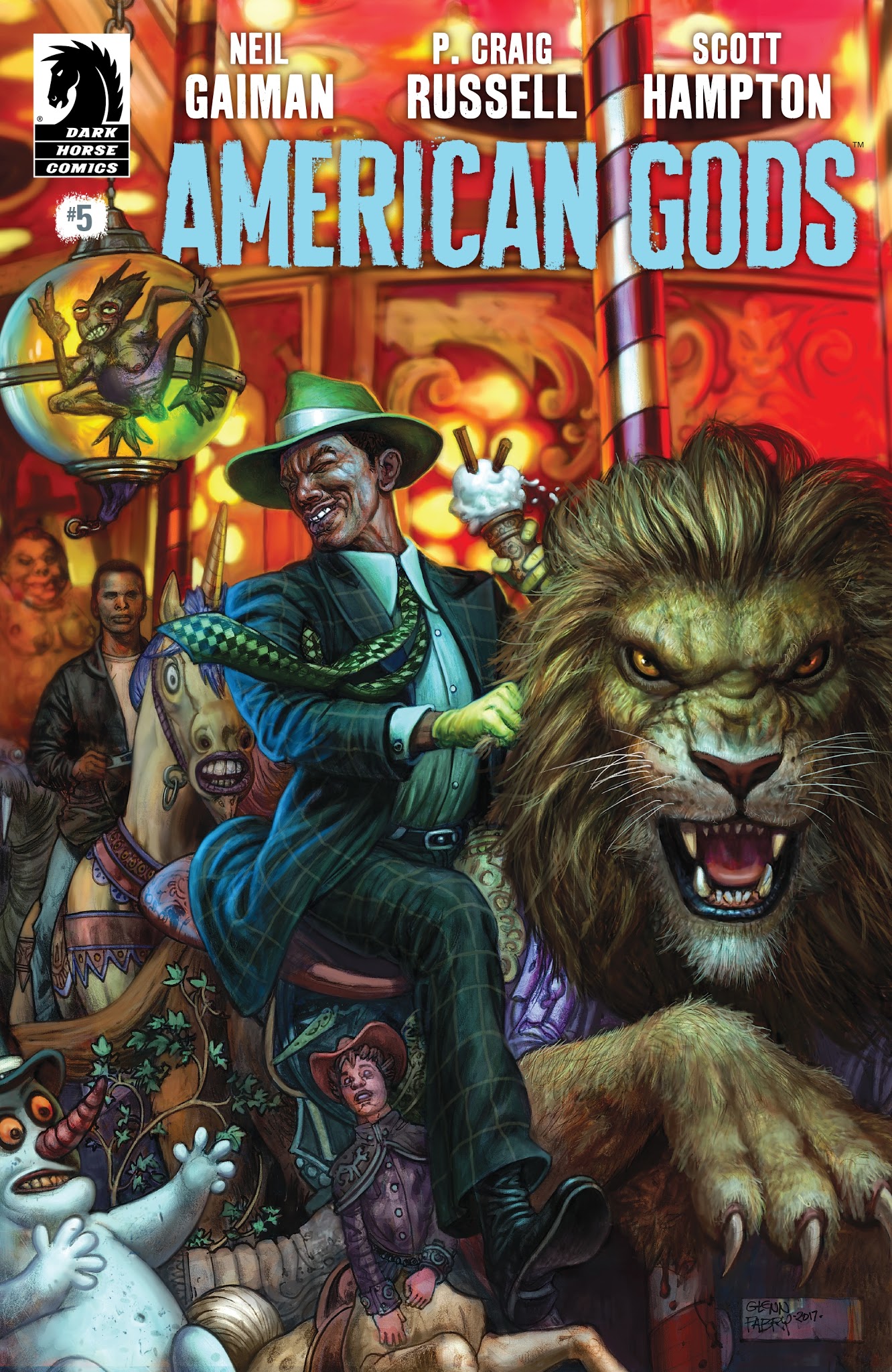 Read online American Gods: Shadows comic -  Issue #5 - 1