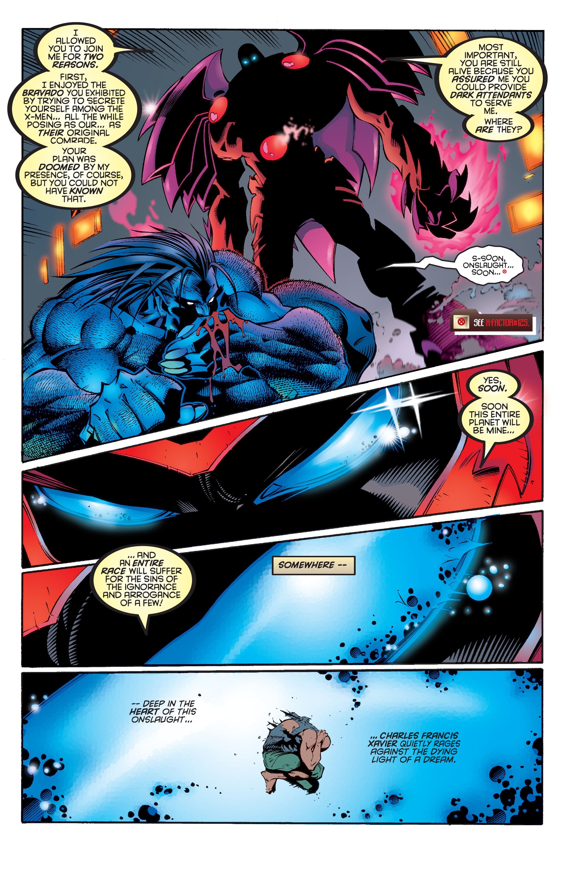 Read online X-Men Milestones: Onslaught comic -  Issue # TPB (Part 2) - 64