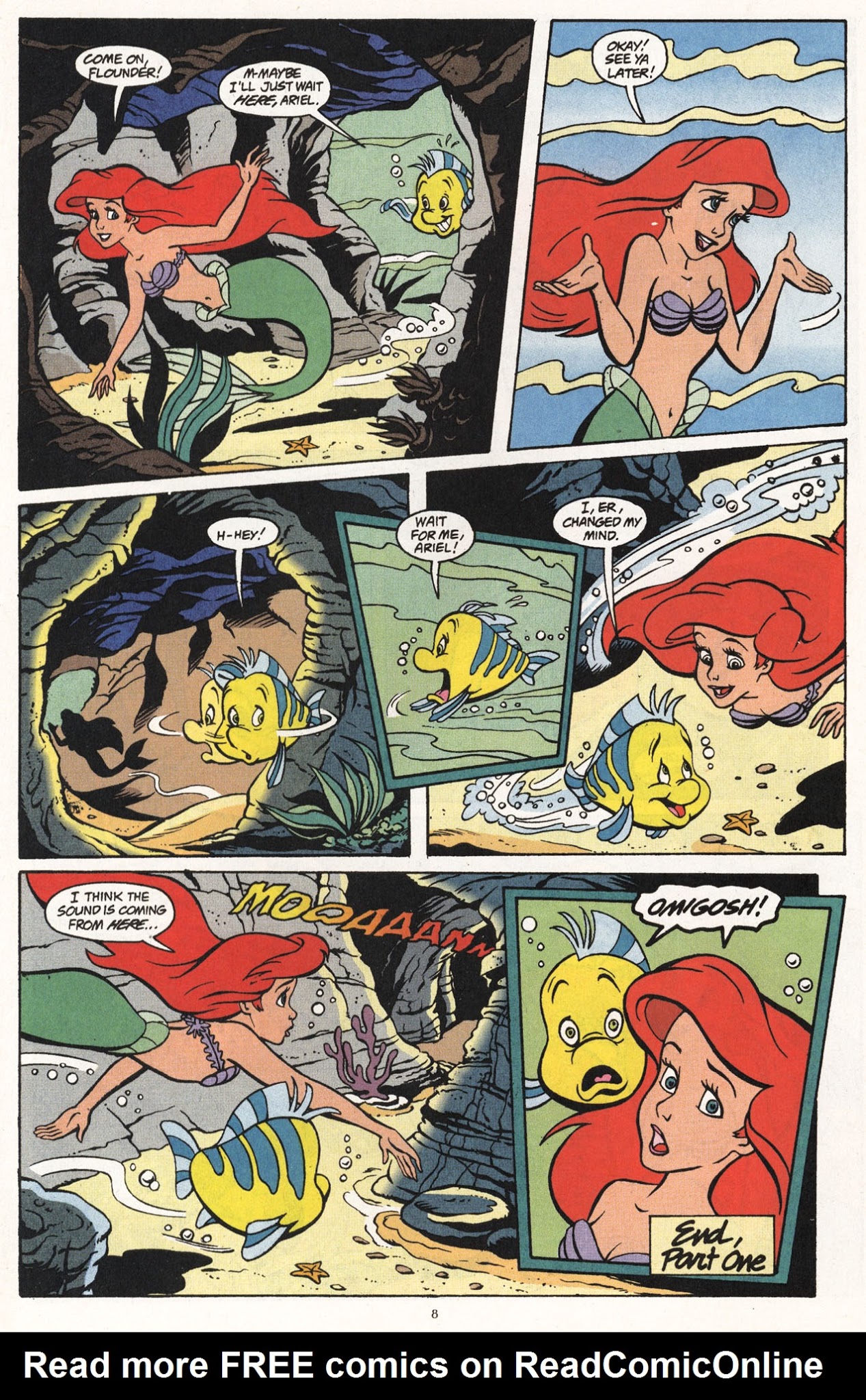 Read online Disney's The Little Mermaid comic -  Issue #10 - 10
