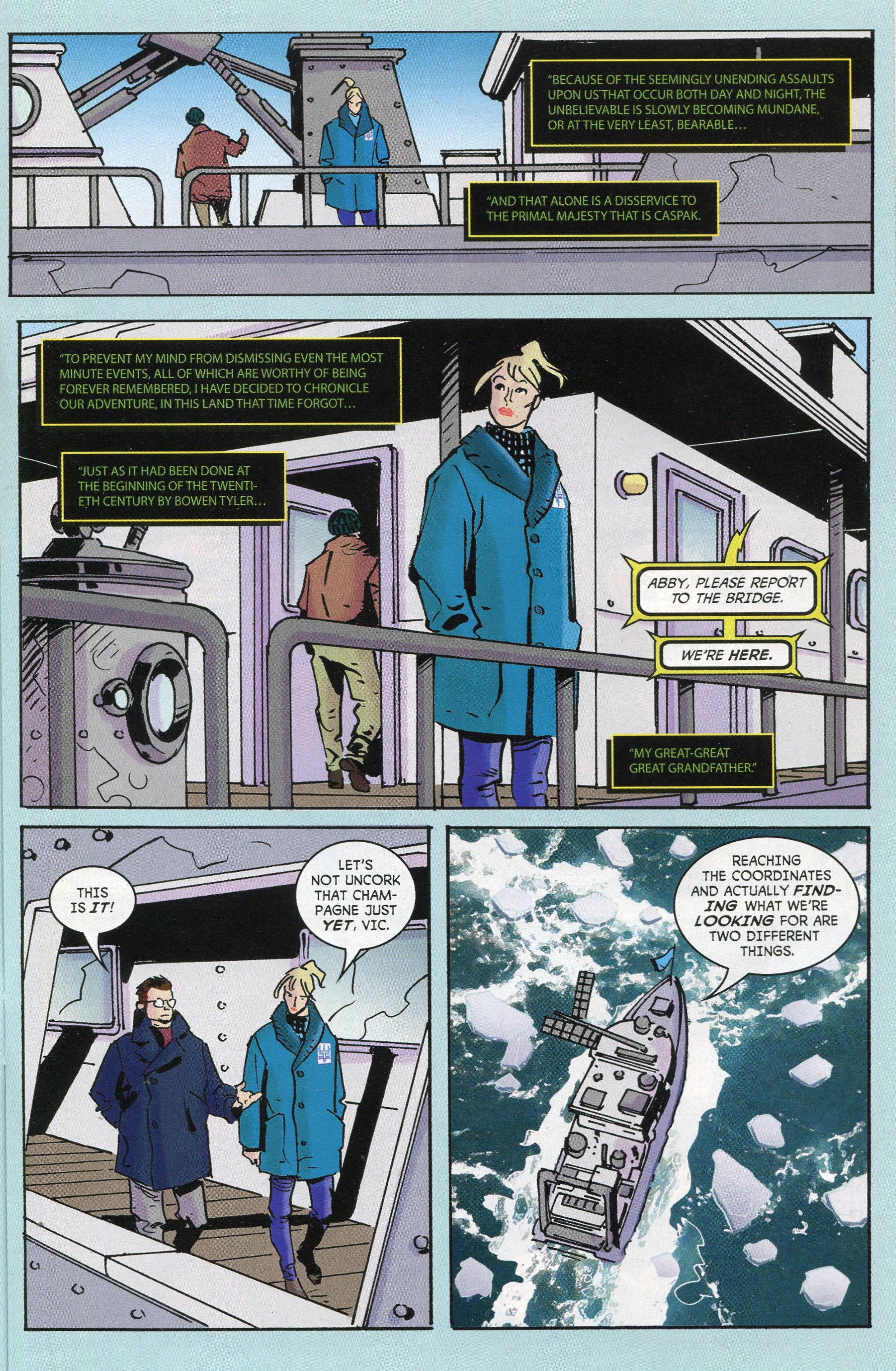 Read online Edgar Rice Burroughs The Land That Time Forgot comic -  Issue #1 - 5