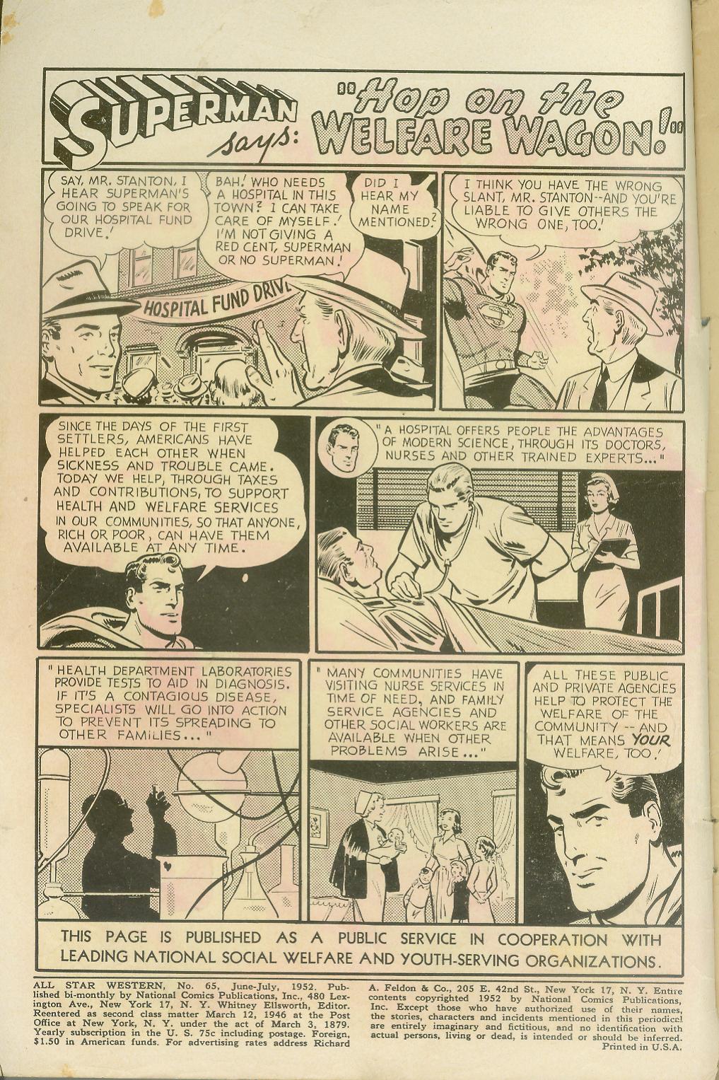 Read online All-Star Western (1951) comic -  Issue #65 - 2