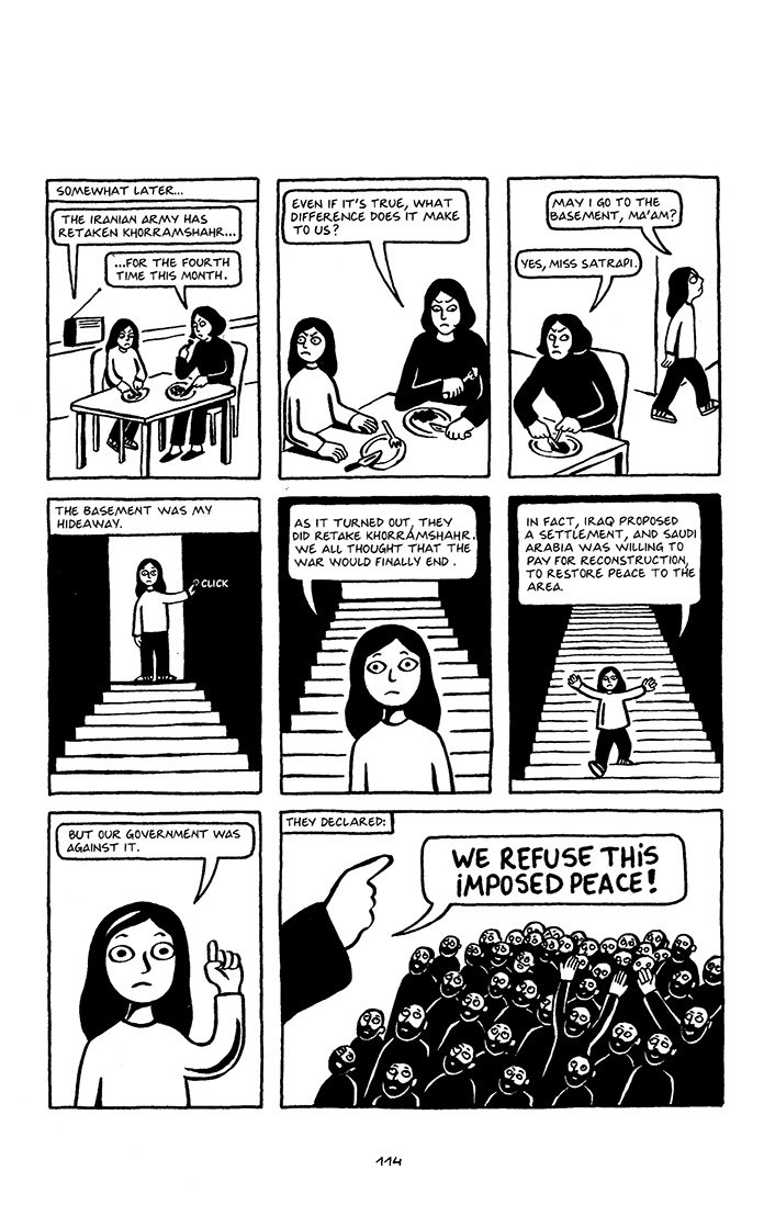 Read online Persepolis comic -  Issue # TPB 1 - 117
