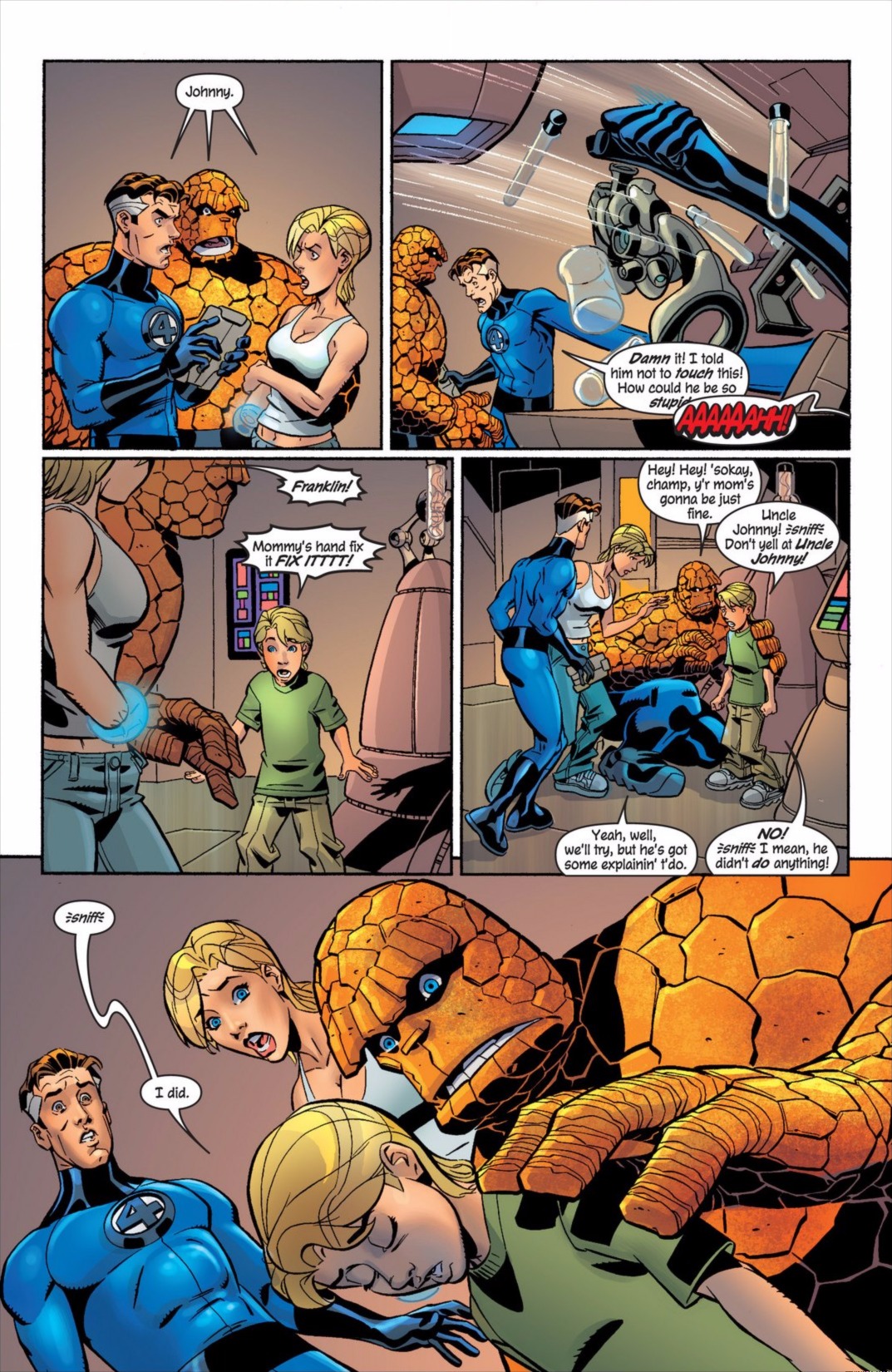 Read online Fantastic Four by Waid & Wieringo Ultimate Collection comic -  Issue # TPB 1 - 84