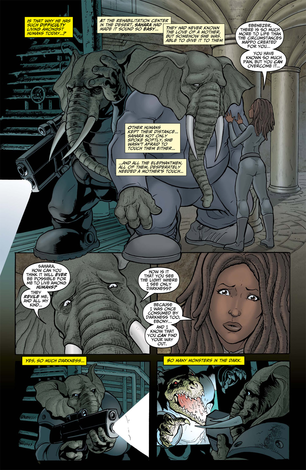Read online Elephantmen comic -  Issue #28 - 9