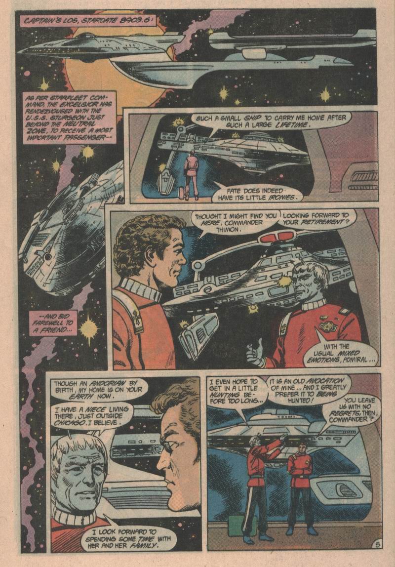 Read online Star Trek (1984) comic -  Issue #31 - 6