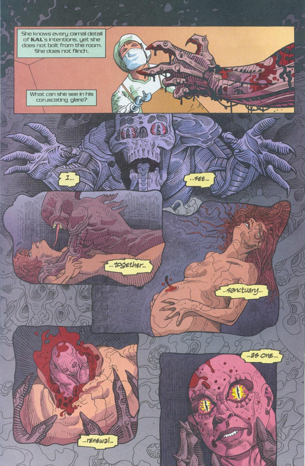 Read online Species: Human Race comic -  Issue #4 - 22
