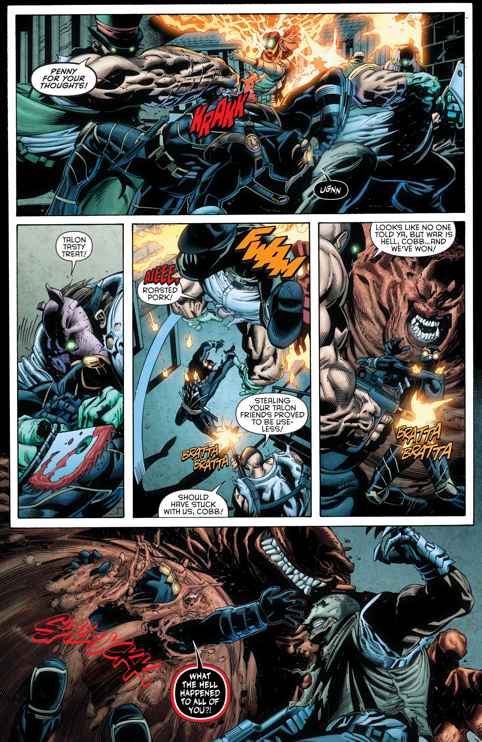 Read online Forever Evil: Arkham War comic -  Issue #6 - 7