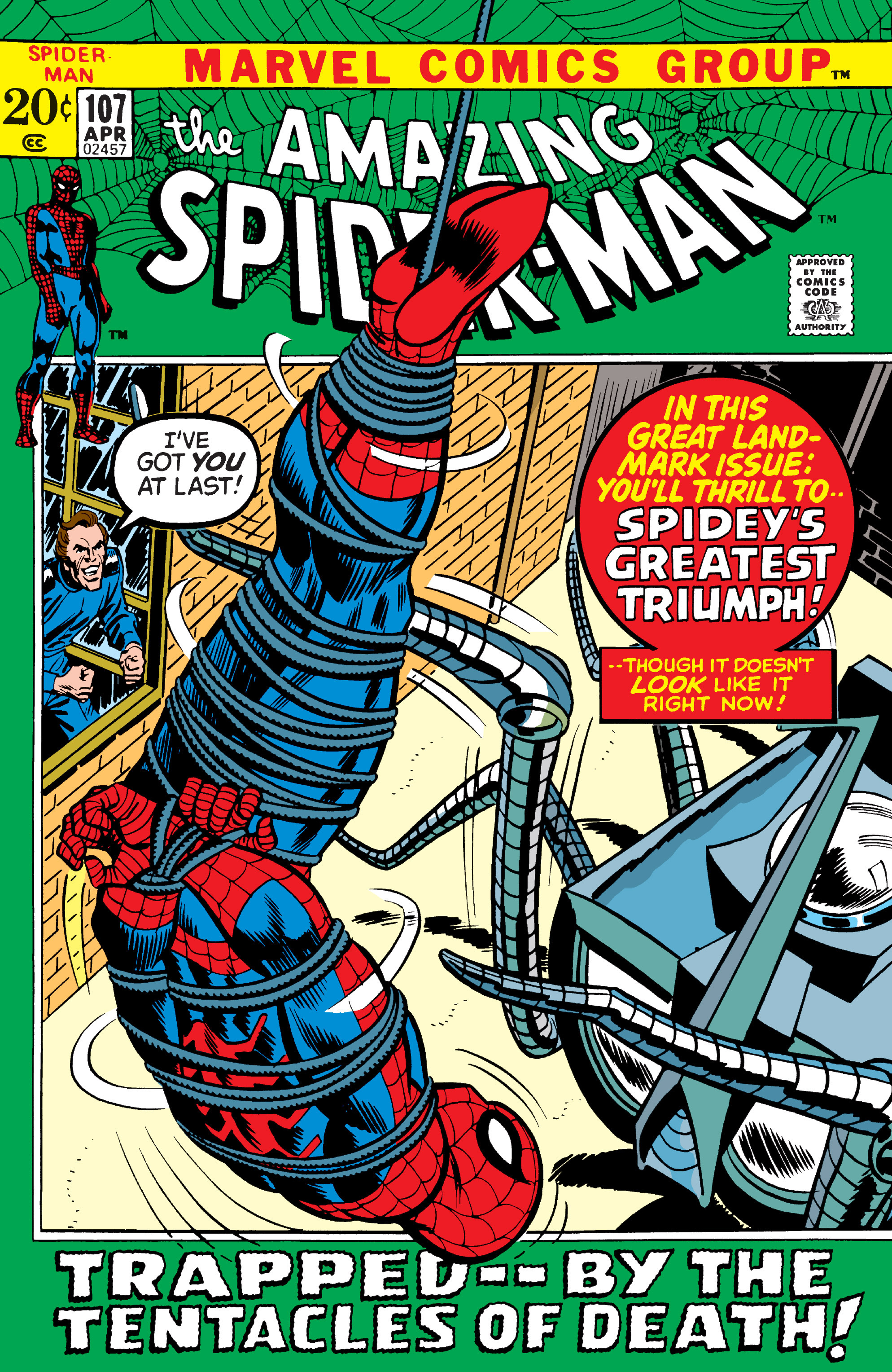 Read online Marvel Masterworks: The Amazing Spider-Man comic -  Issue # TPB 11 (Part 2) - 72