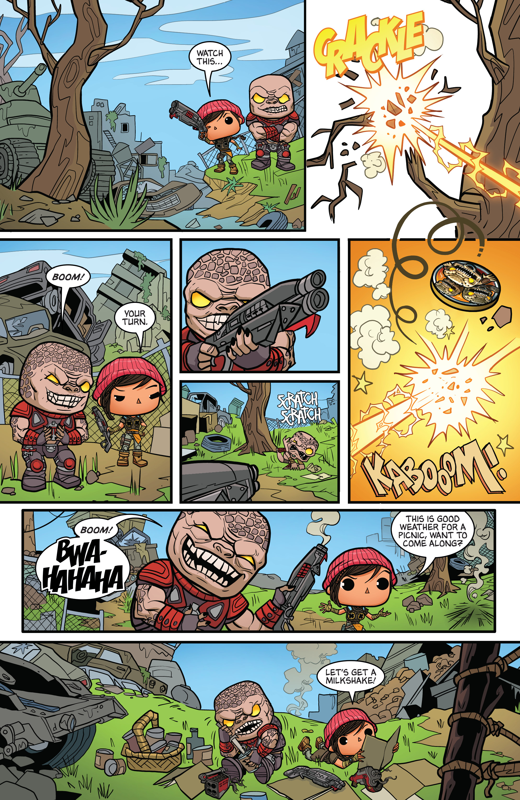 Read online Gears Pop! comic -  Issue # Full - 5