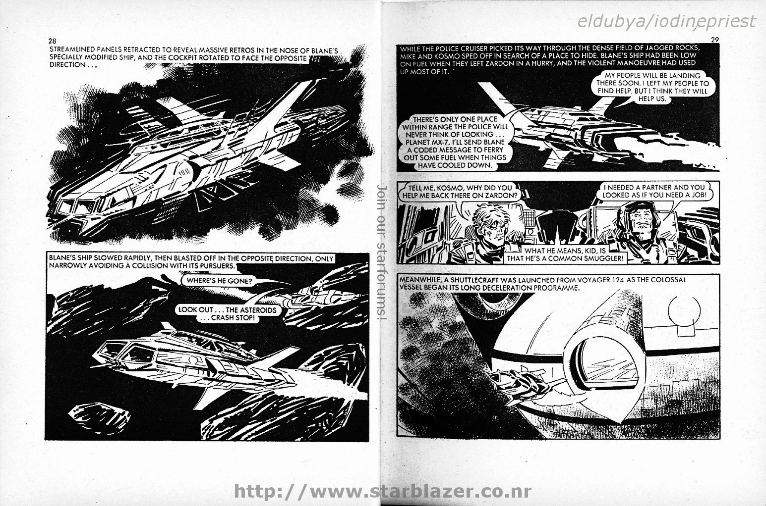 Read online Starblazer comic -  Issue #96 - 16