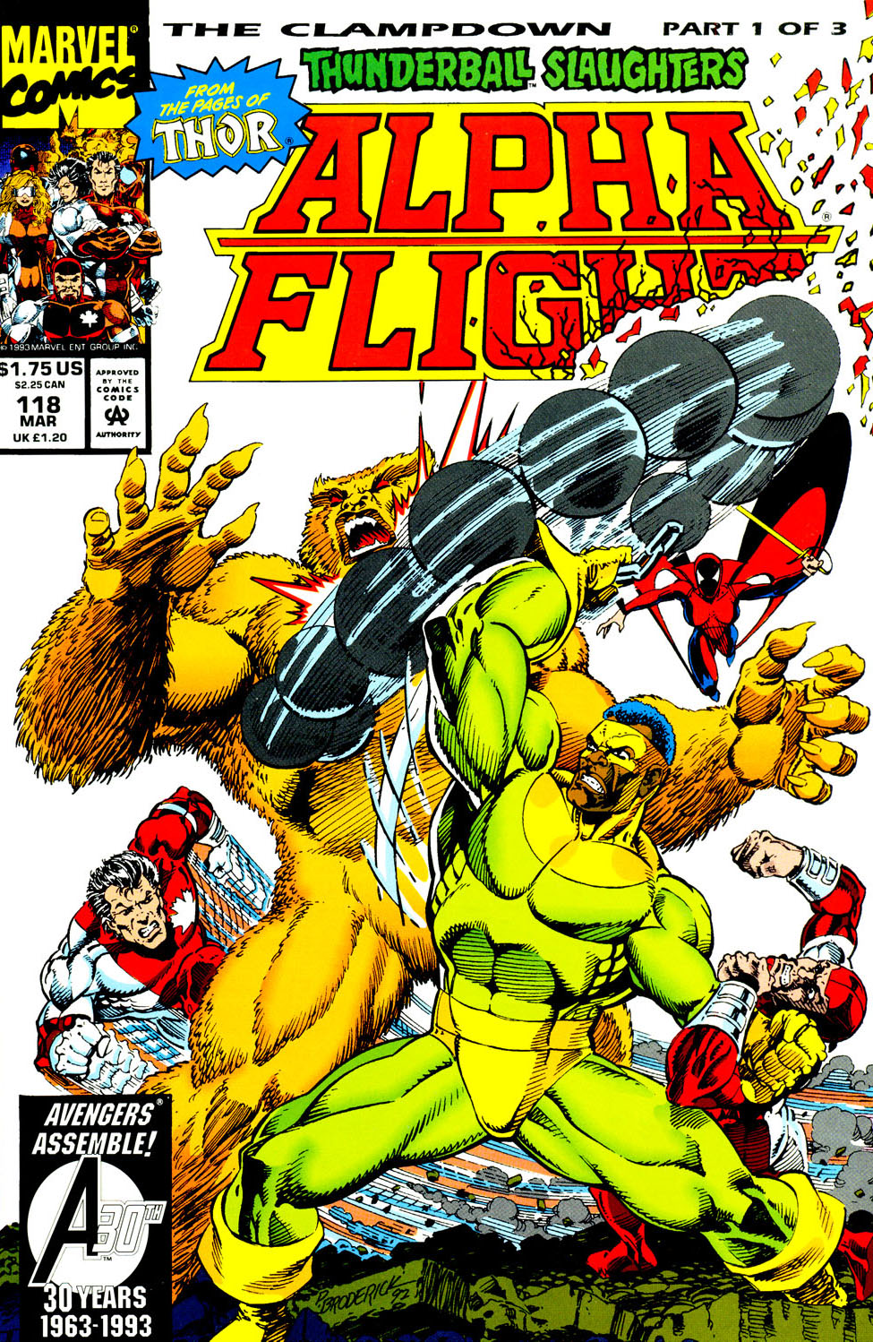 Read online Alpha Flight (1983) comic -  Issue #118 - 2