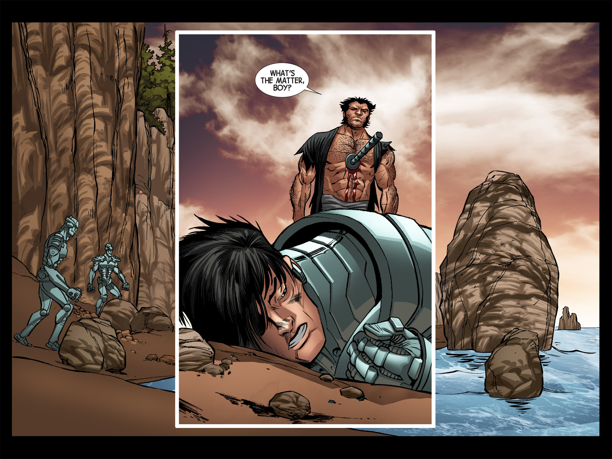 Read online Wolverine: Japan's Most Wanted comic -  Issue #13 - 47