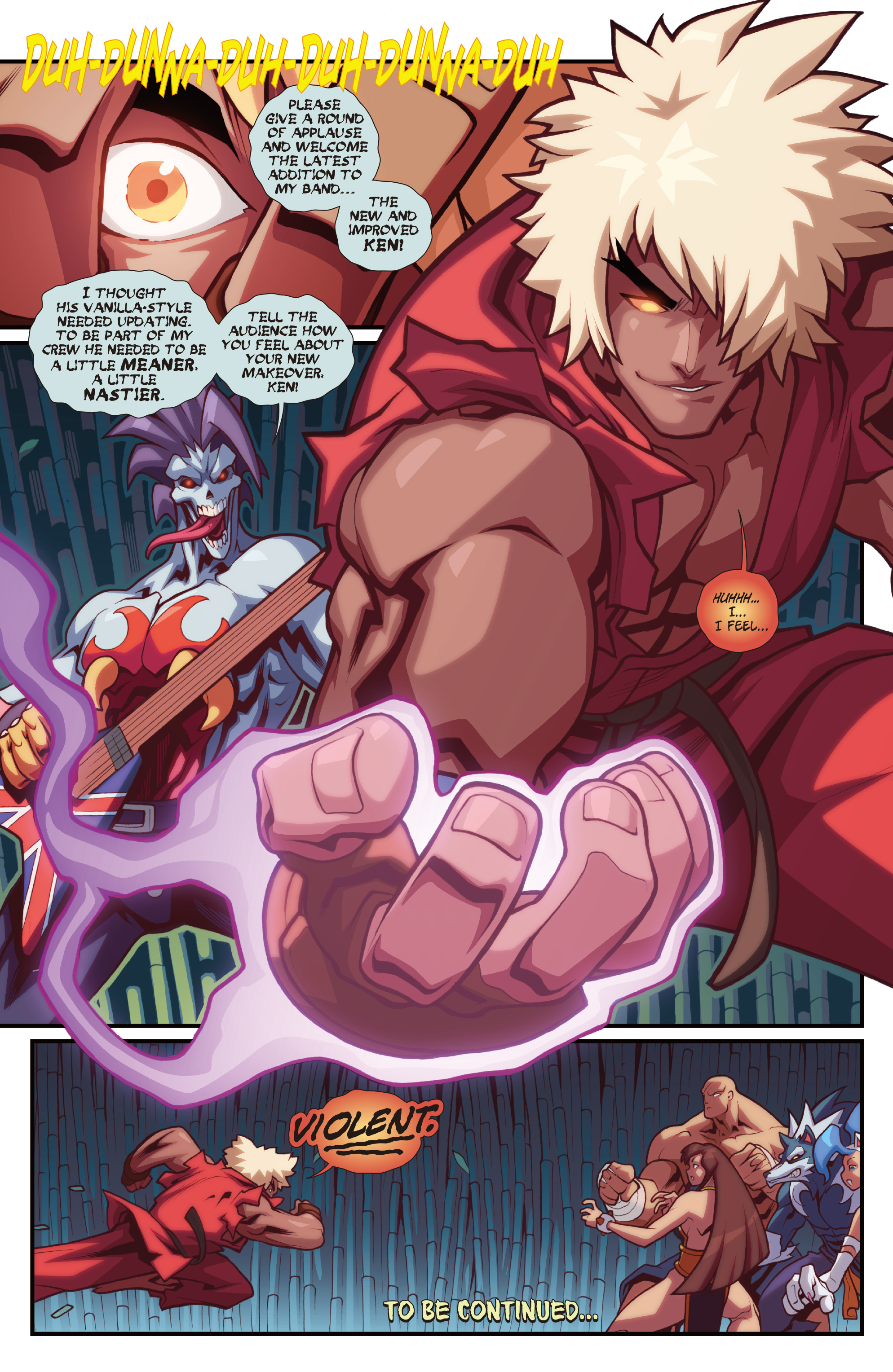 Read online Street Fighter VS Darkstalkers comic -  Issue #2 - 20