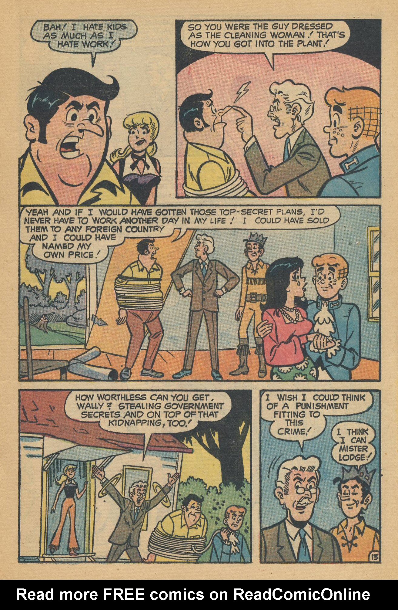 Read online Life With Archie (1958) comic -  Issue #111 - 17