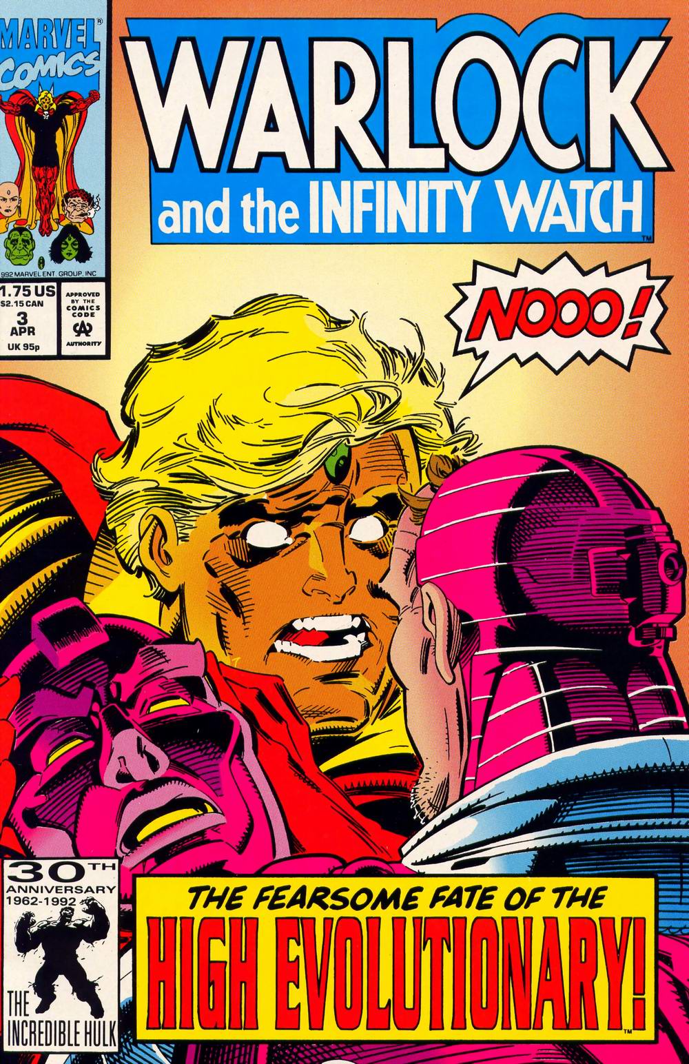 Read online Warlock and the Infinity Watch comic -  Issue #3 - 1