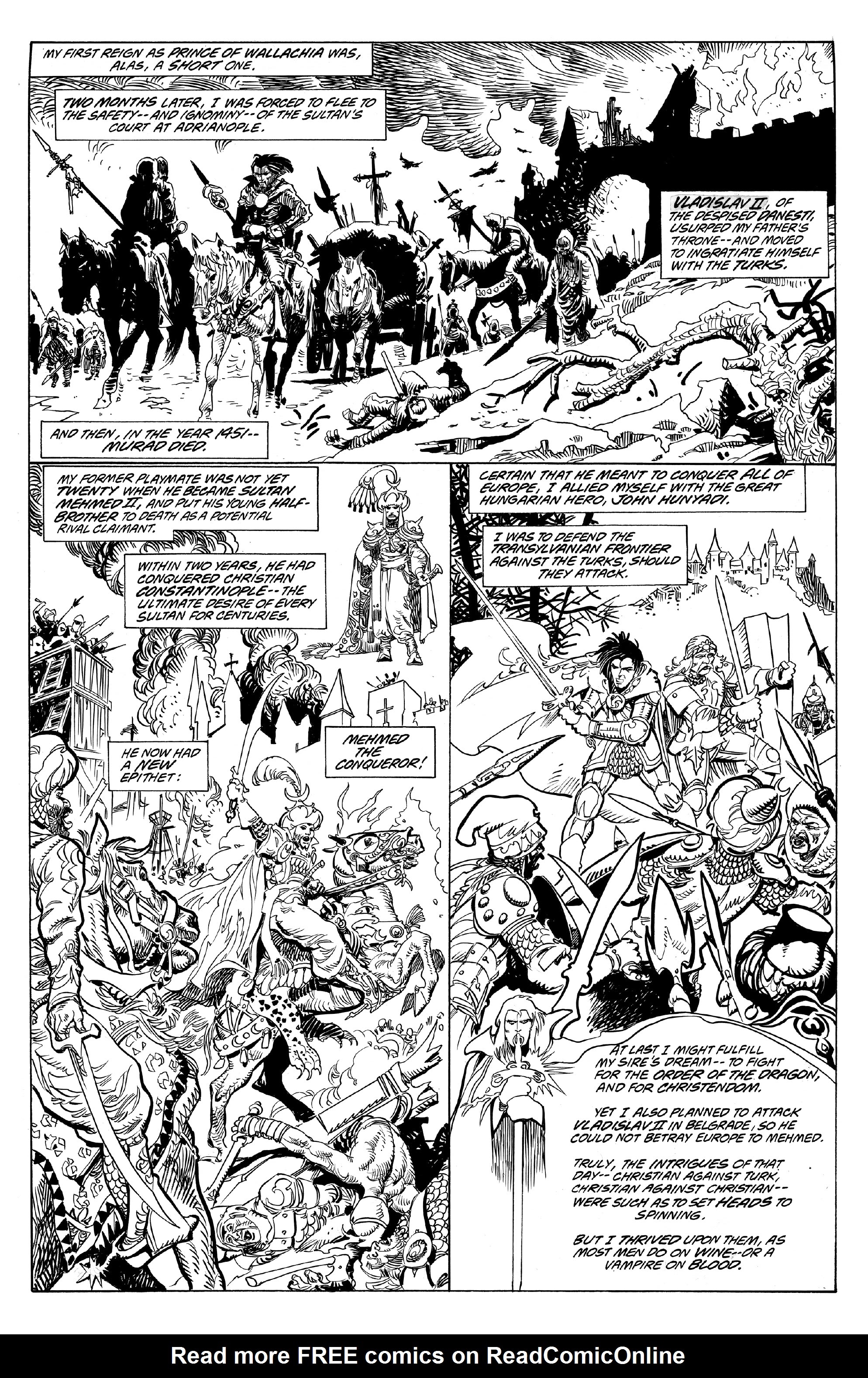 Read online Dracula: Vlad the Impaler comic -  Issue # TPB - 21