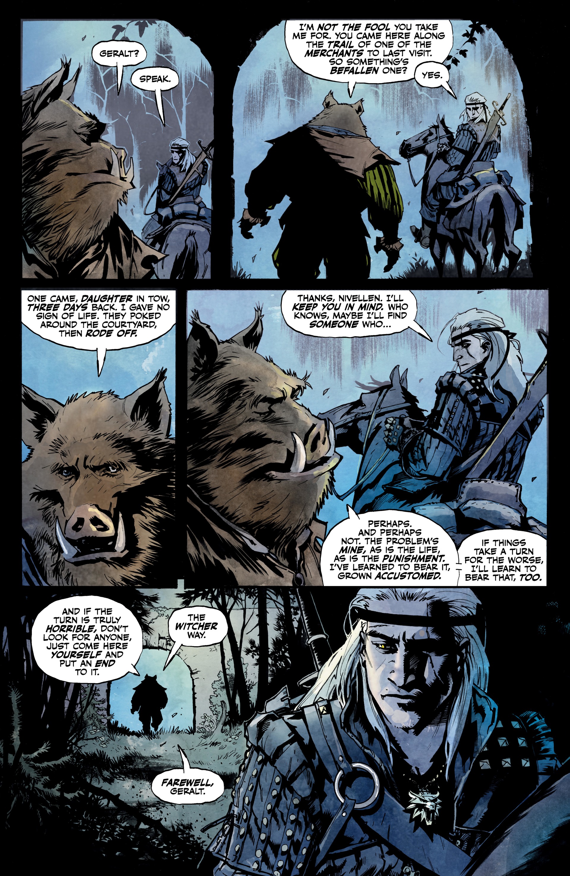 Read online The Witcher: A Grain of Truth comic -  Issue # Full - 40