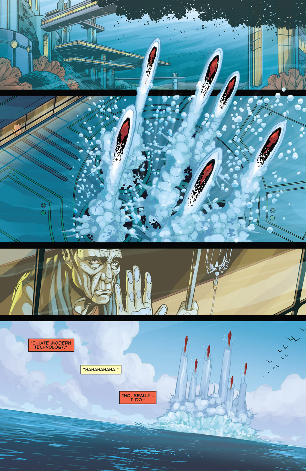 Read online Iron Age: Alpha comic -  Issue # Full - 4