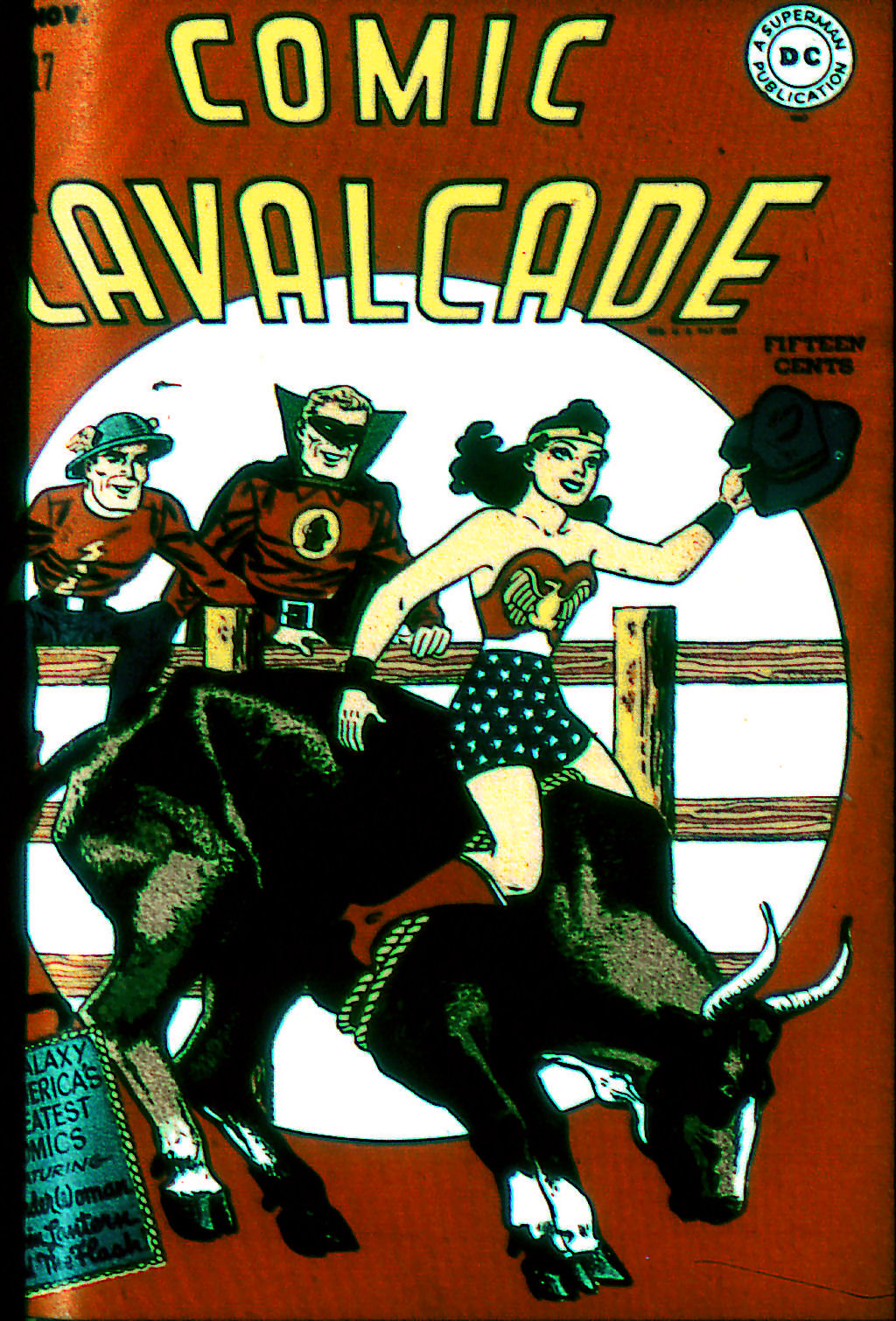 Read online Comic Cavalcade comic -  Issue #17 - 2