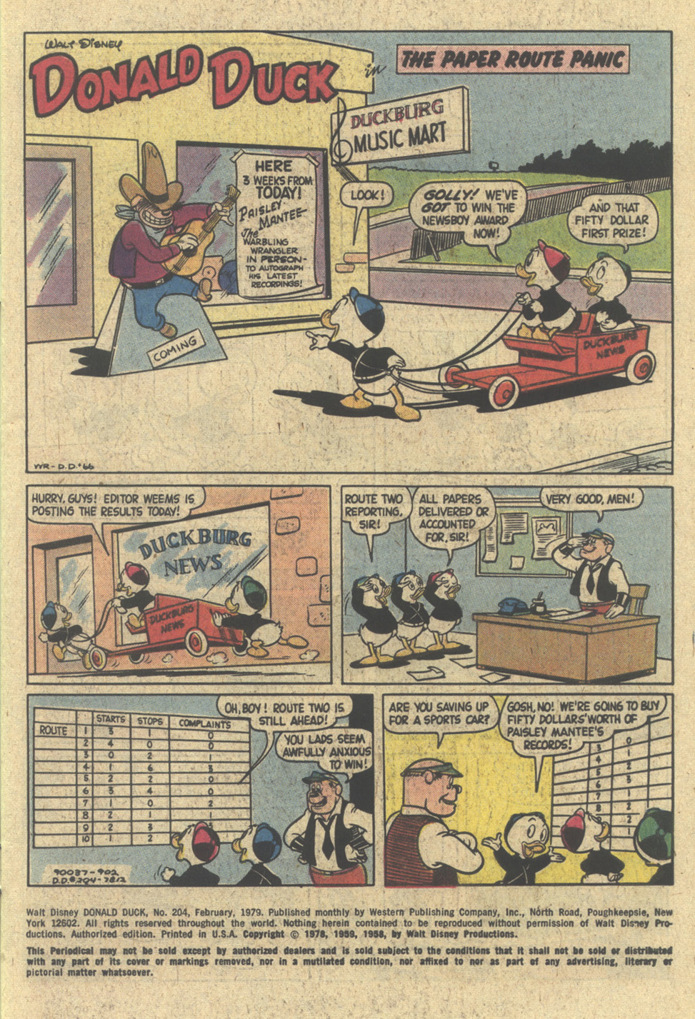 Read online Walt Disney's Donald Duck (1952) comic -  Issue #204 - 3