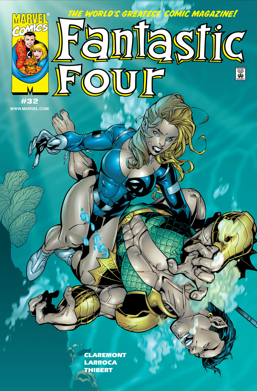 Read online Fantastic Four (1998) comic -  Issue #32 - 1