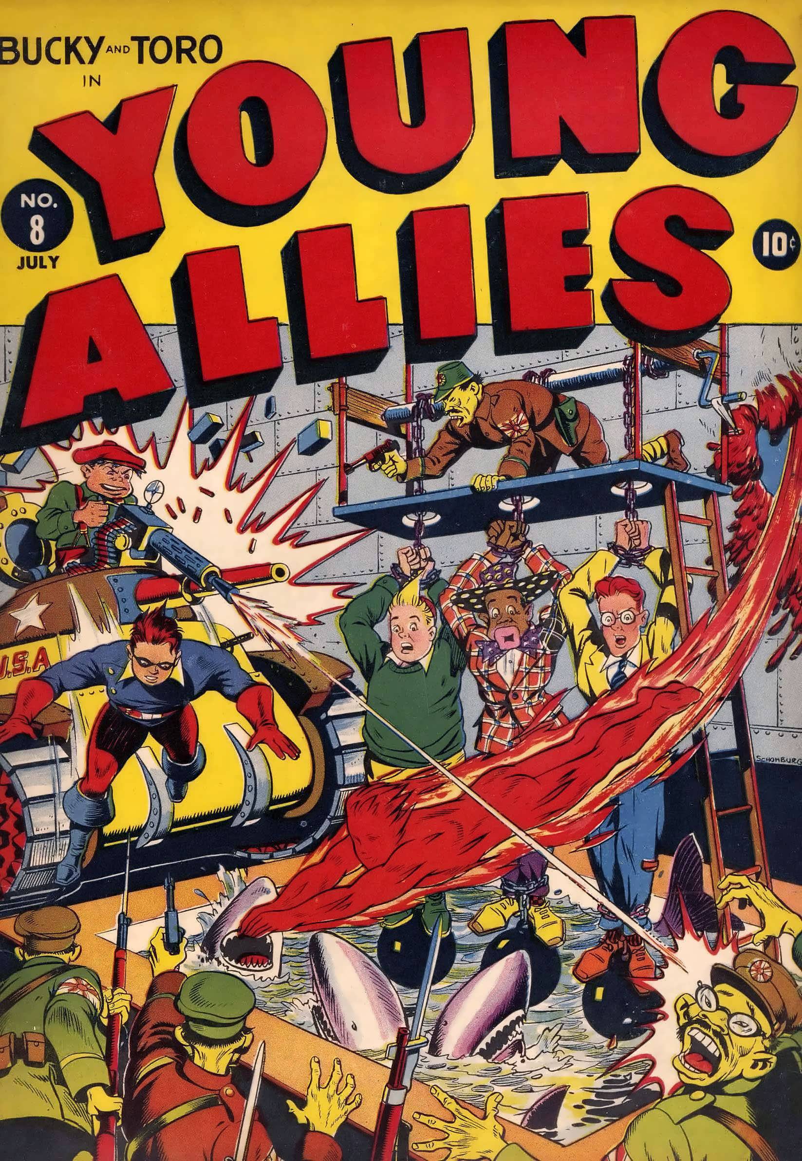 Read online Young Allies Comics comic -  Issue #8 - 1