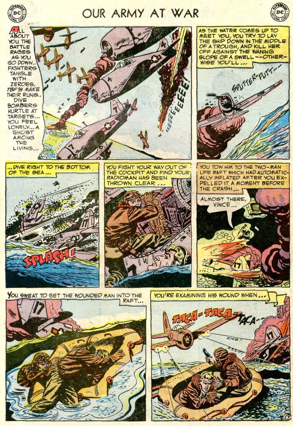 Read online Our Army at War (1952) comic -  Issue #7 - 9