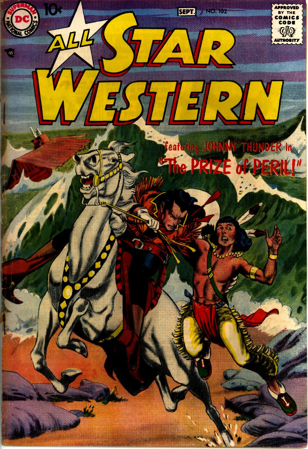 Read online All-Star Western (1951) comic -  Issue #102 - 1