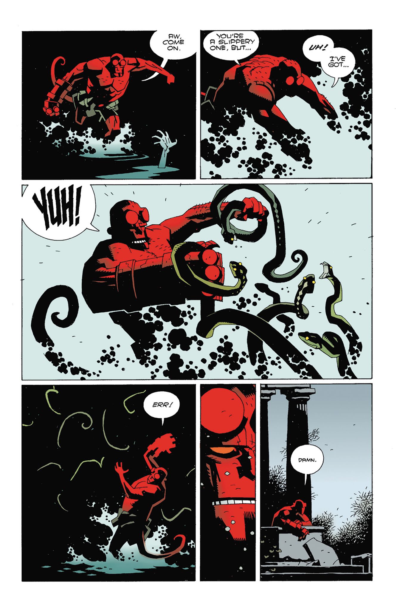 Read online Hellboy: Wake the Devil comic -  Issue # _TPB - 65