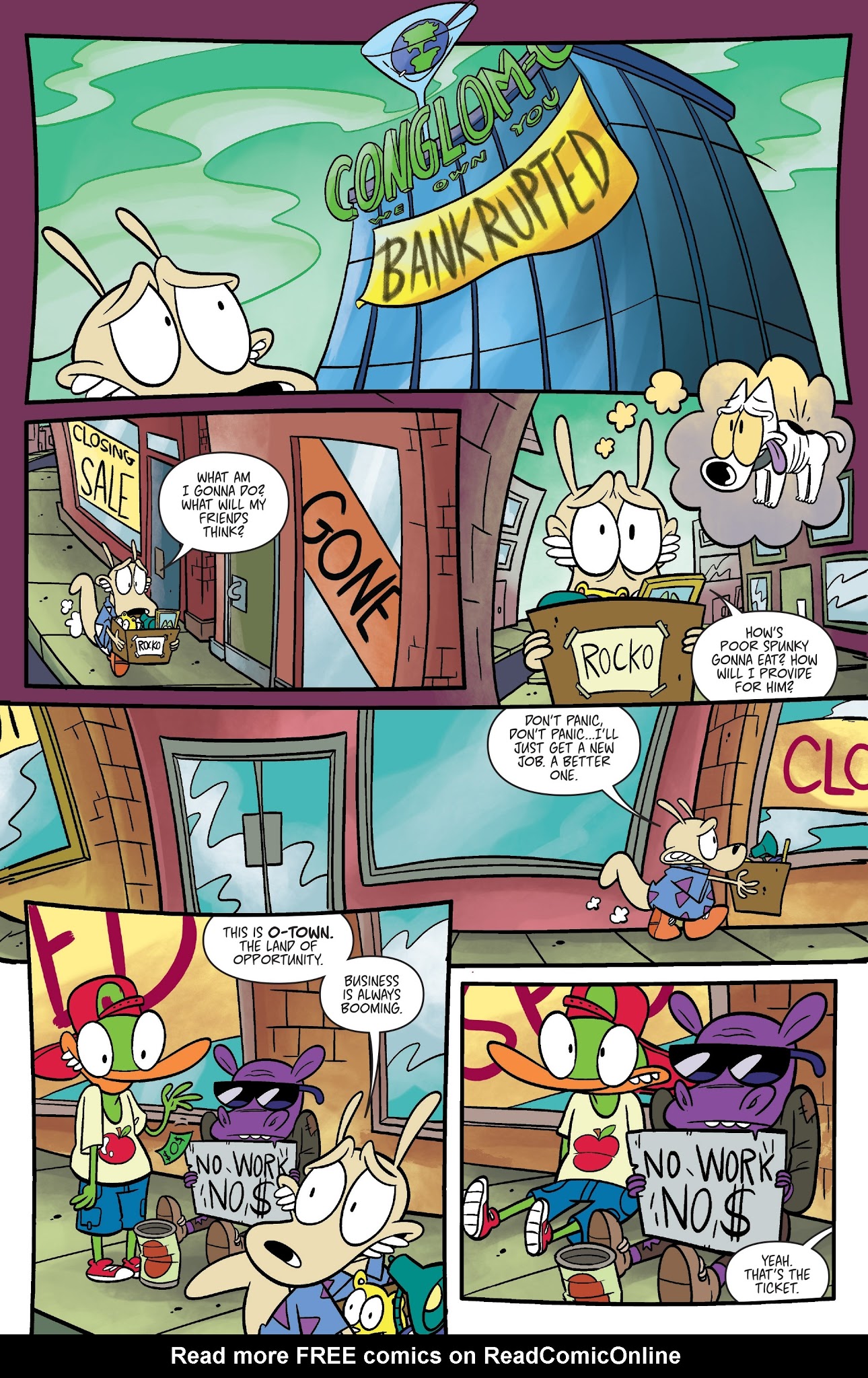 Read online Rocko's Modern Life (2017) comic -  Issue #1 - 5