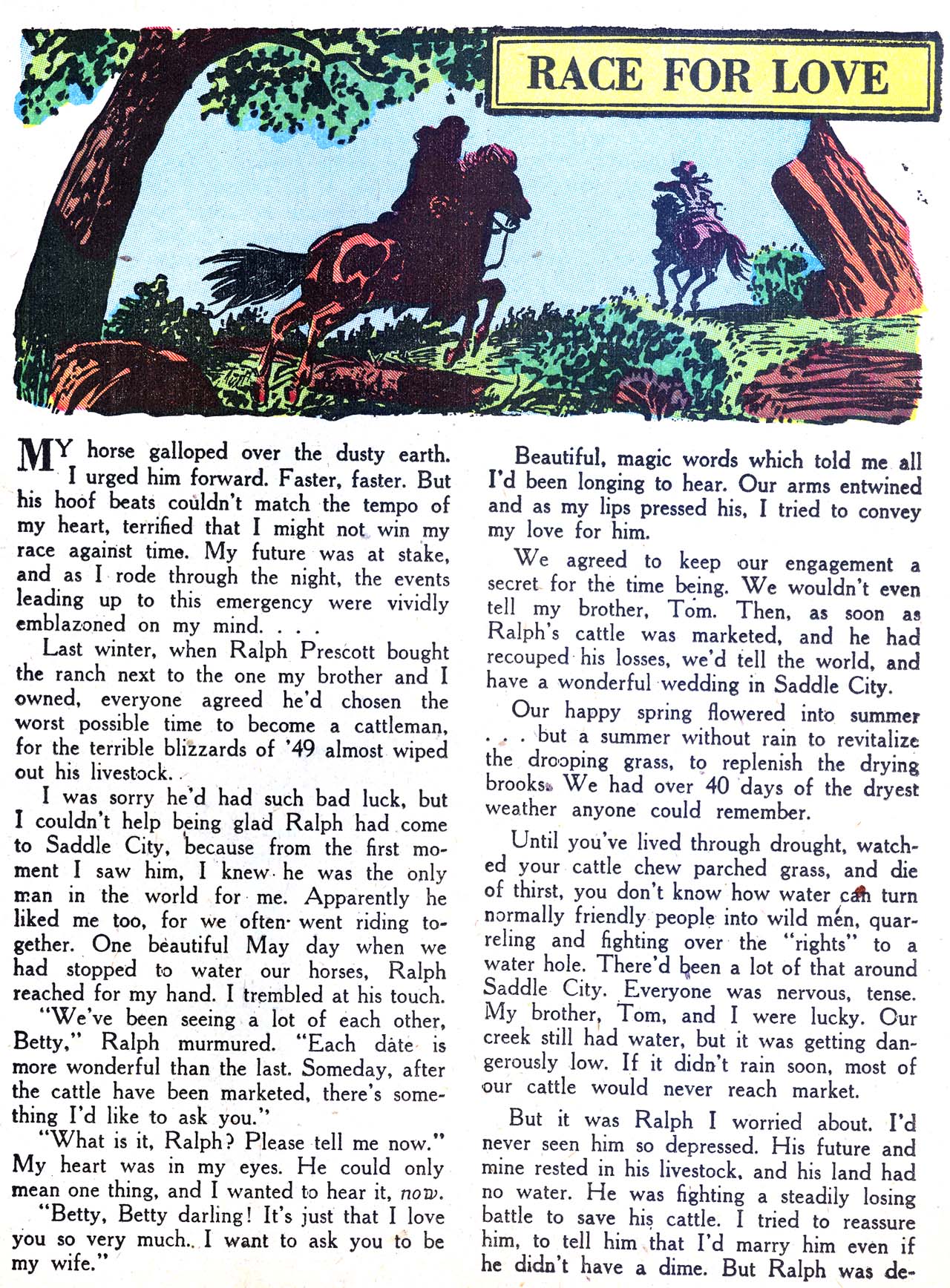 Read online Romance Trail comic -  Issue #4 - 35