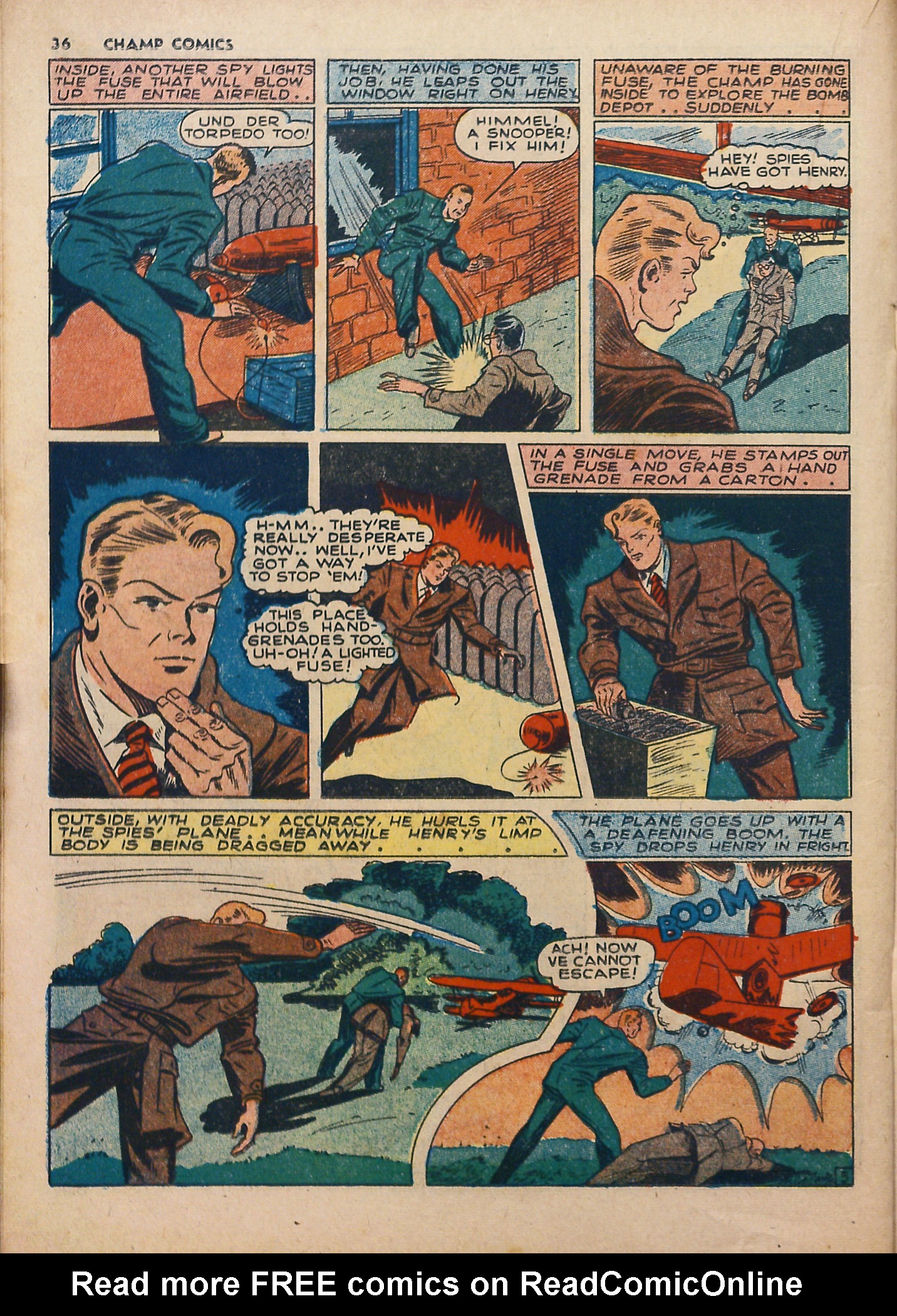 Read online Champ Comics comic -  Issue #16 - 38