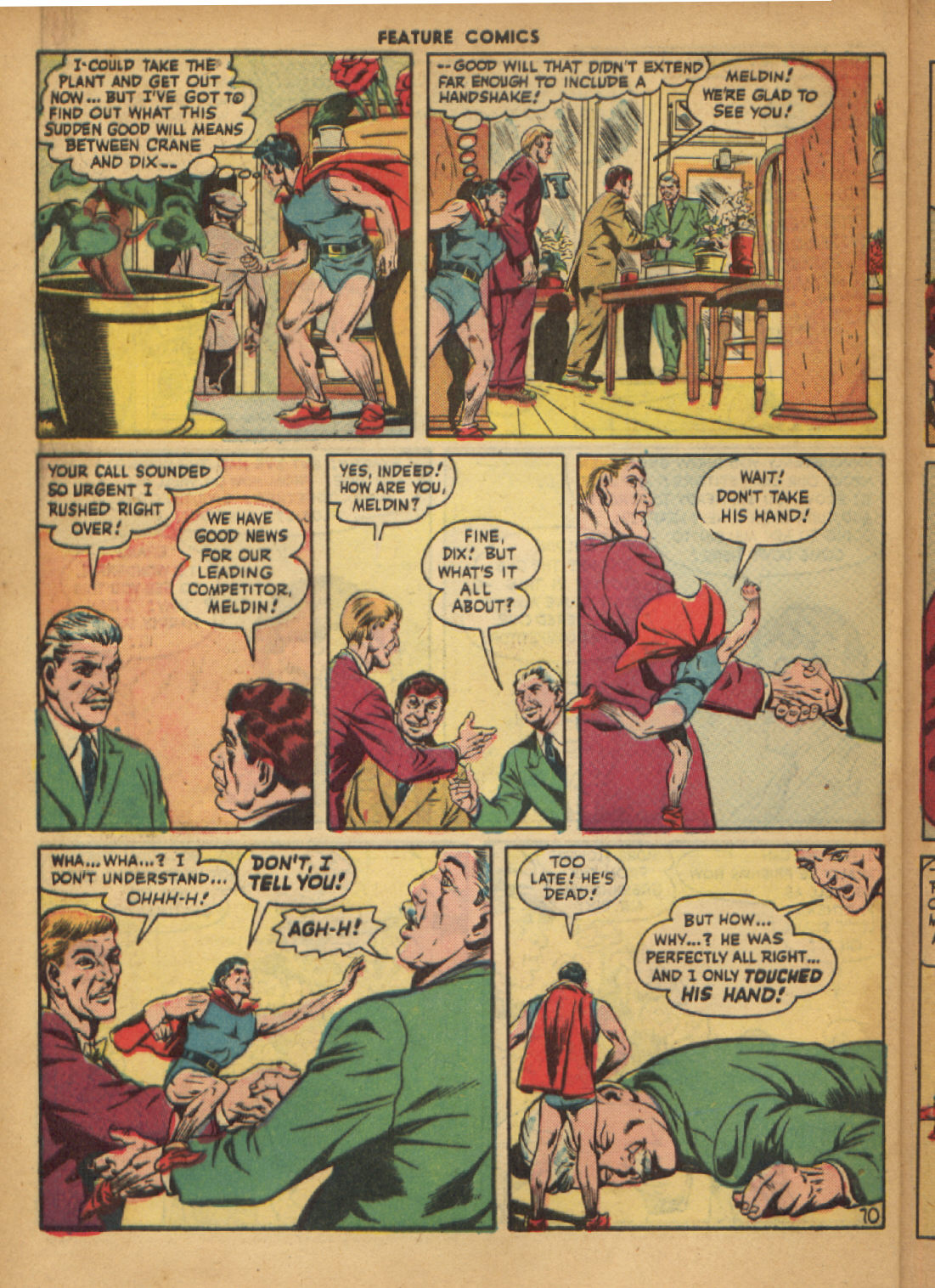 Read online Feature Comics comic -  Issue #104 - 12
