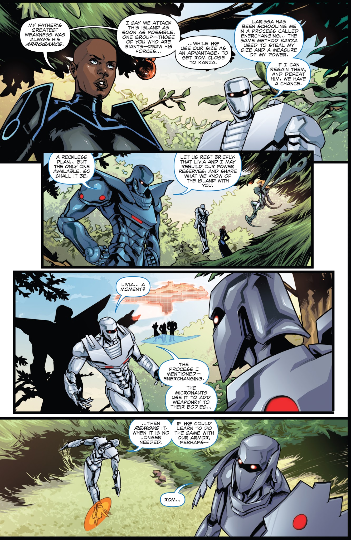 Read online Rom & the Micronauts comic -  Issue #4 - 12