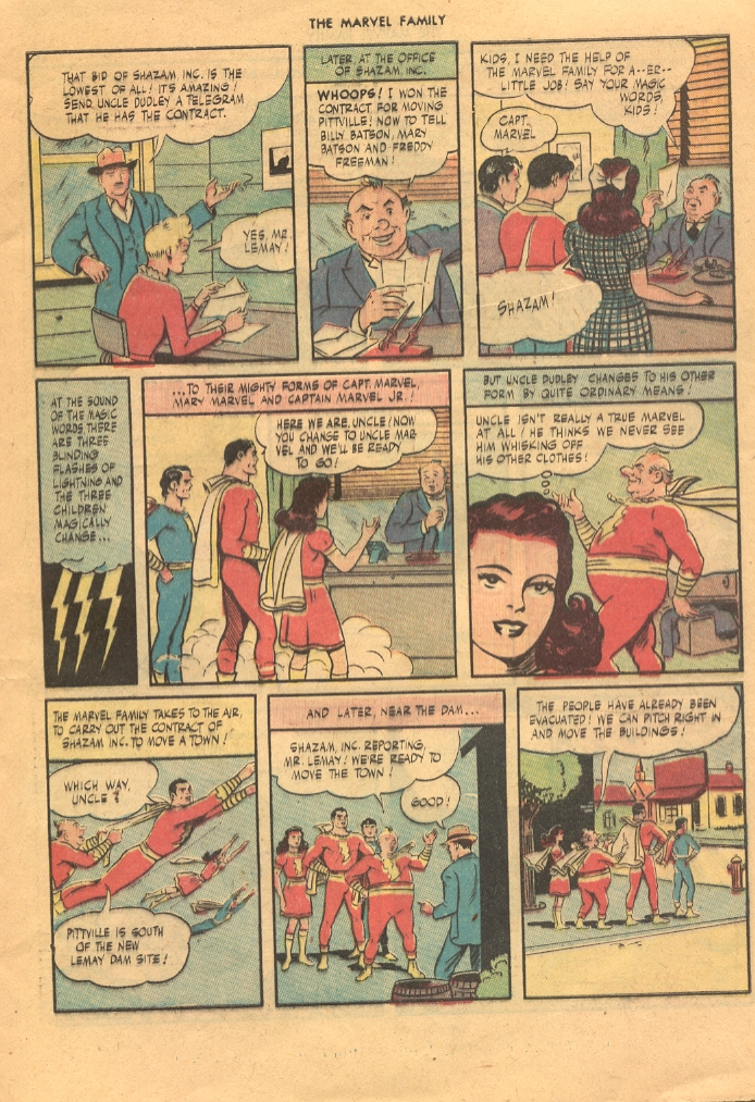 Read online The Marvel Family comic -  Issue #3 - 5
