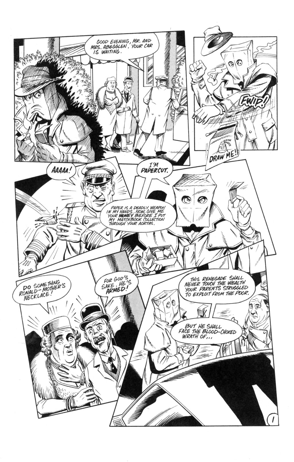 Read online Paul the Samurai (1992) comic -  Issue #1 - 3