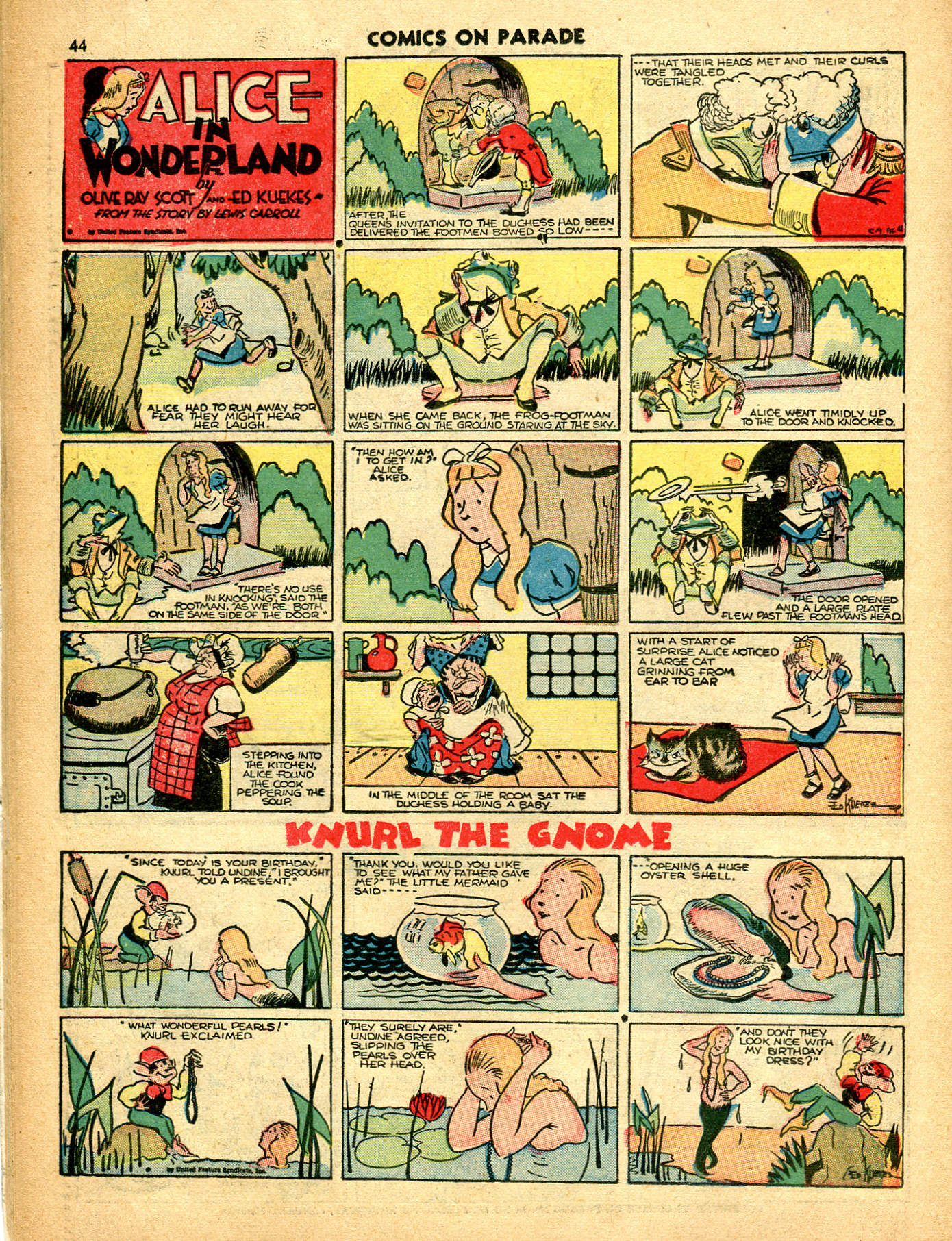 Read online Comics on Parade comic -  Issue #10 - 46