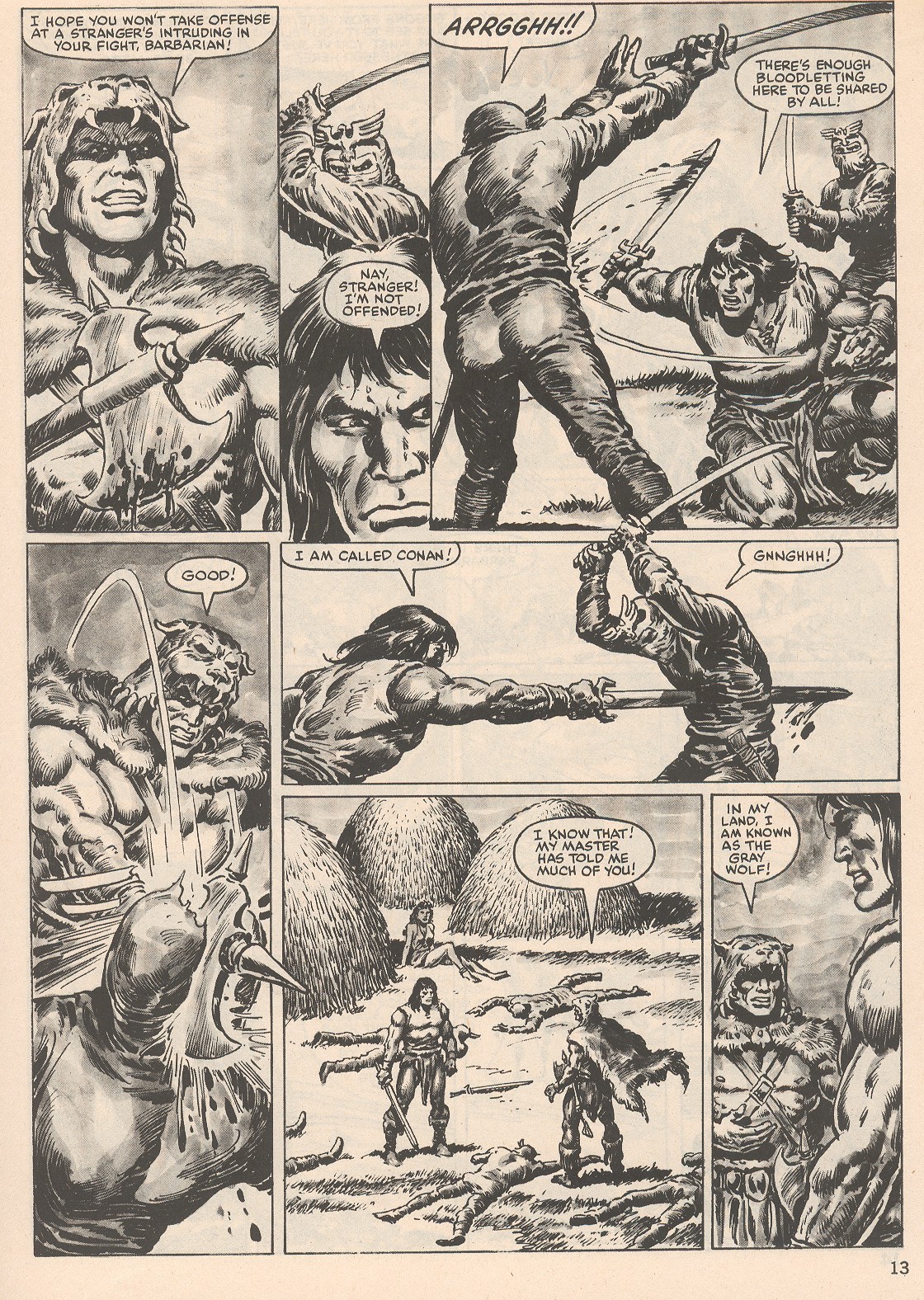 Read online The Savage Sword Of Conan comic -  Issue #104 - 13