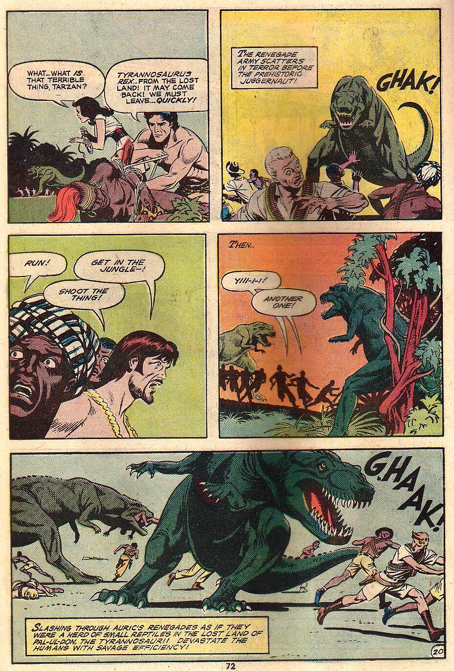 Read online Tarzan (1972) comic -  Issue #234 - 61