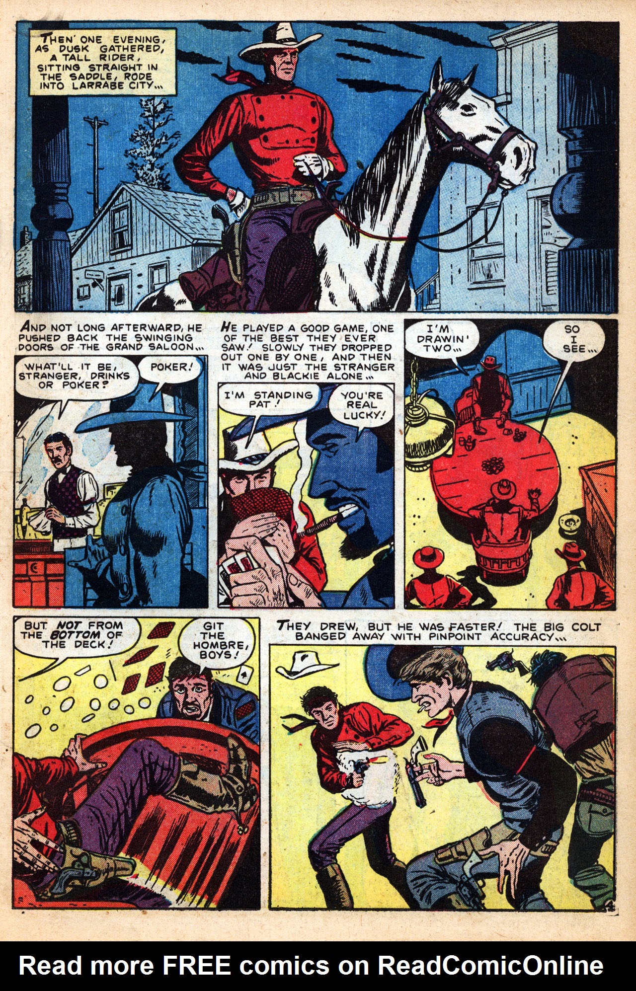 Read online Western Outlaws (1954) comic -  Issue #20 - 19